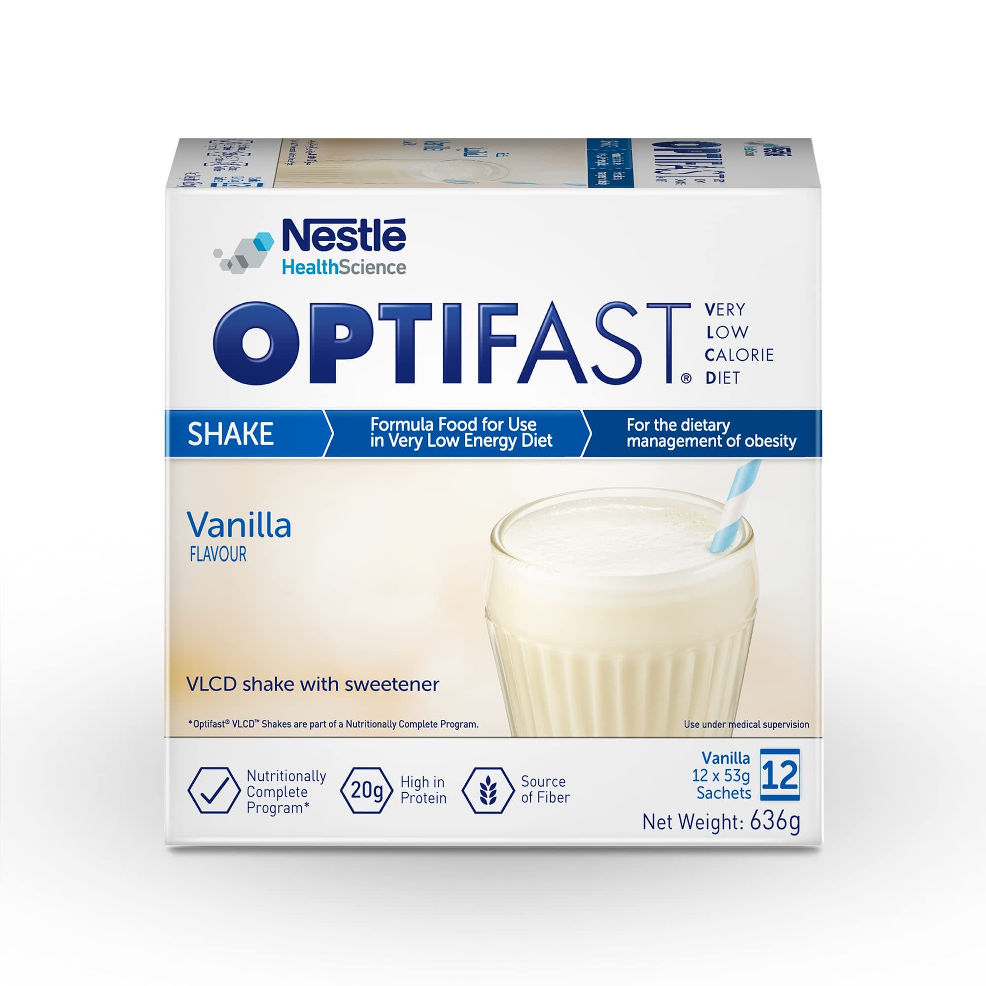 Very Low Calorie Diet Shake Vanilla Flavor, 636g…