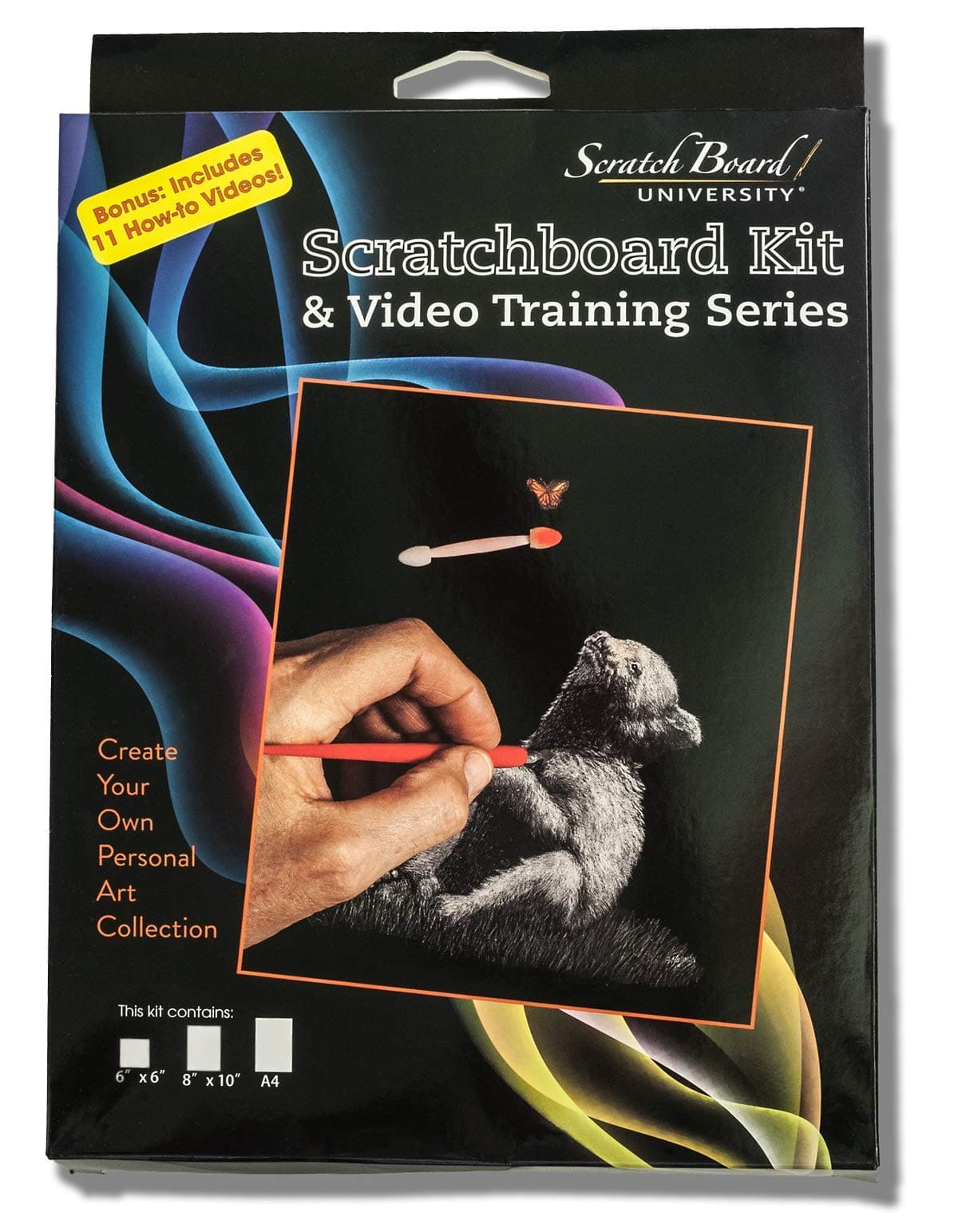 Scratch Art Drawing Kit for The Beginner and Professional Artist