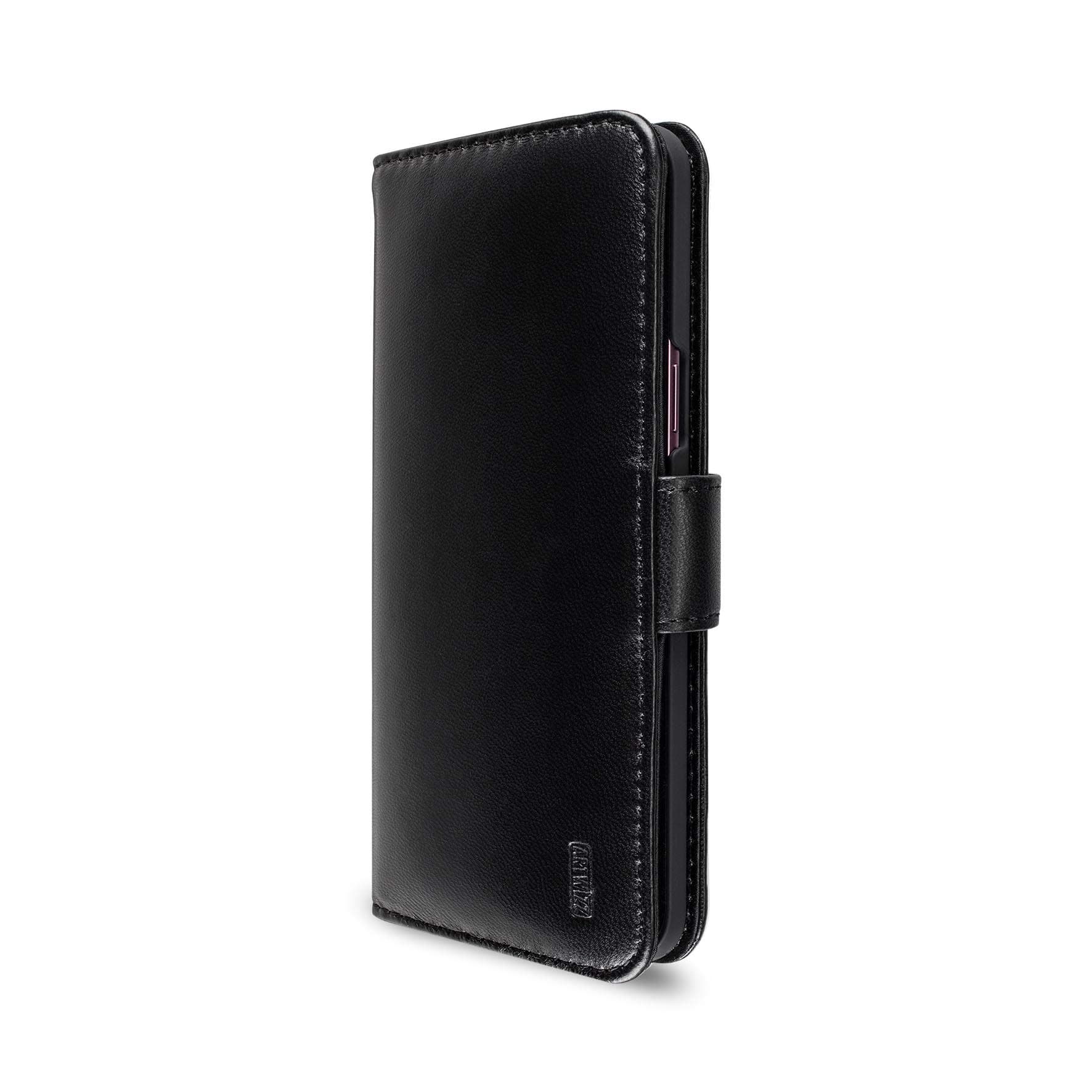 Artwizz SeeJacket Leather Case for Samsung Galaxy S9 - Elegant Protective Cover in a Timeless Business Look - Made of Genuine Leather with Magnetic Closure - Designed in Berlin Germany