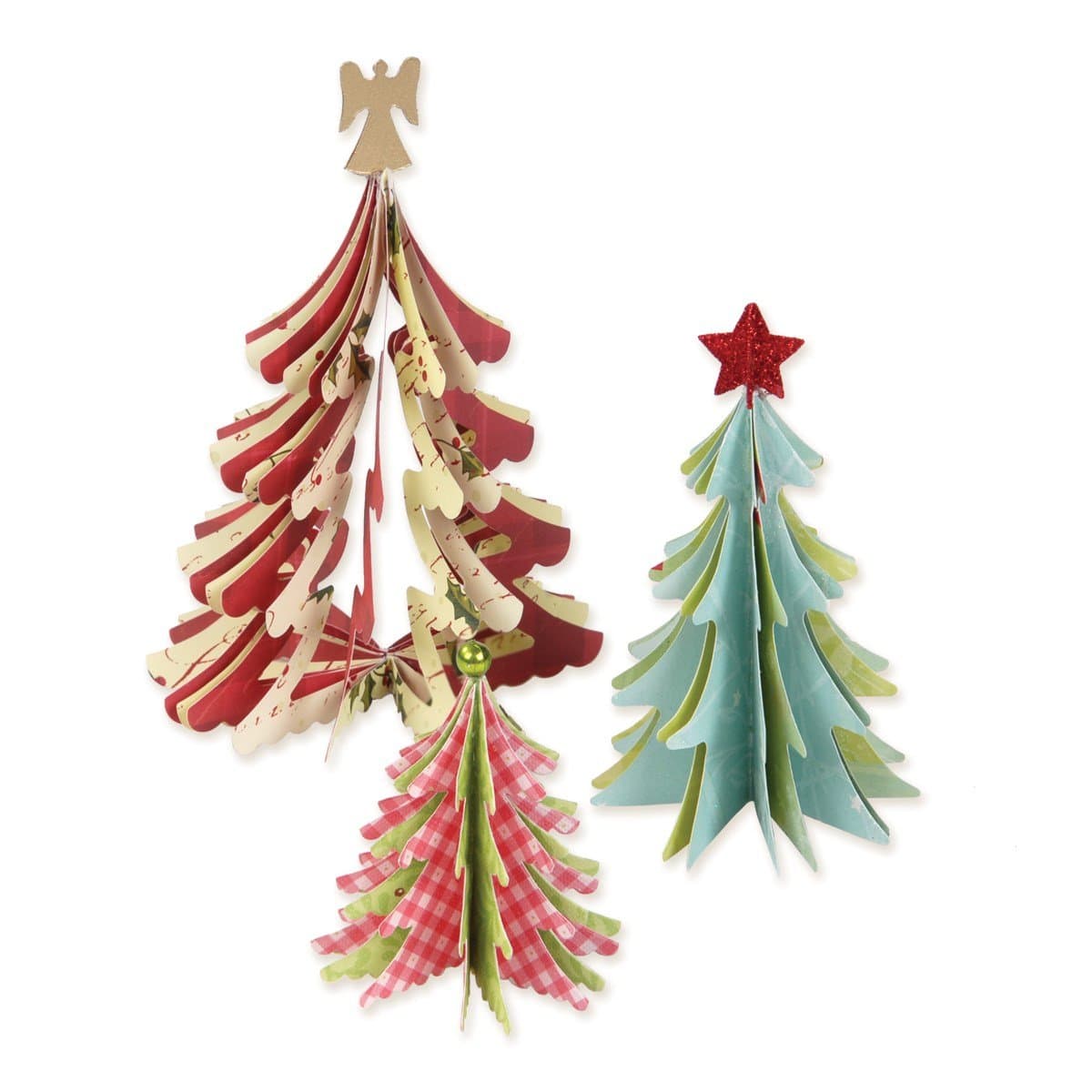 Sizzix Bigz Die Christmas Trees 3D by Brenda Walton, Mixed