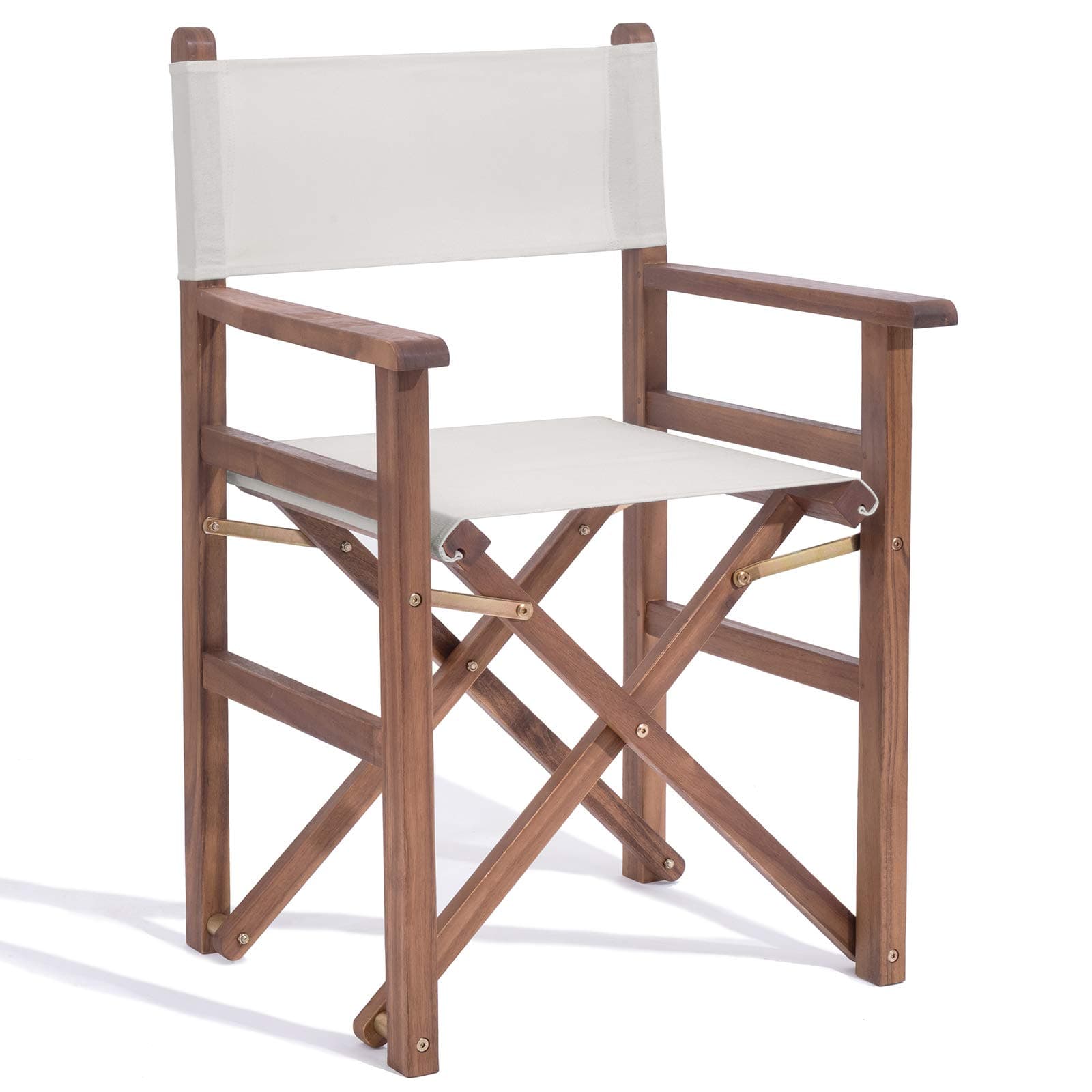 Plant Theatre Super Sturdy Director's Chair in Warm Beige