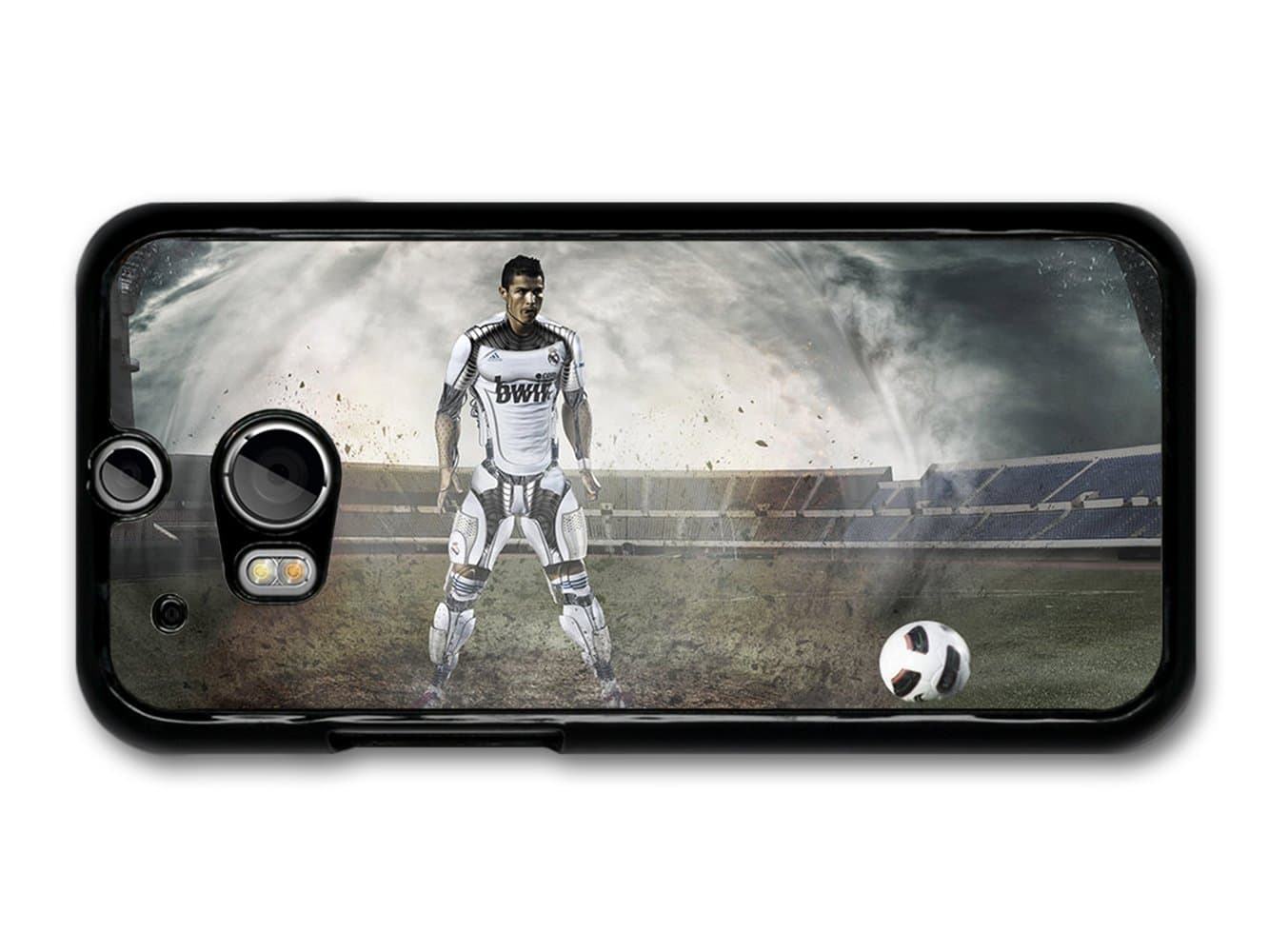 Cristiano Ronaldo Cyborg Real Madrid Football Player case for HTC One M8 A6554