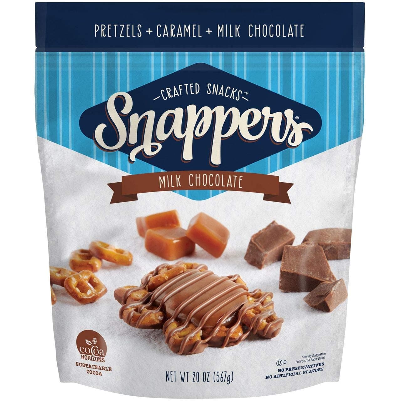 Product of Snappers Milk Chocolate, Pretzel and Caramel Snacks, 20 oz. [Biz Disc