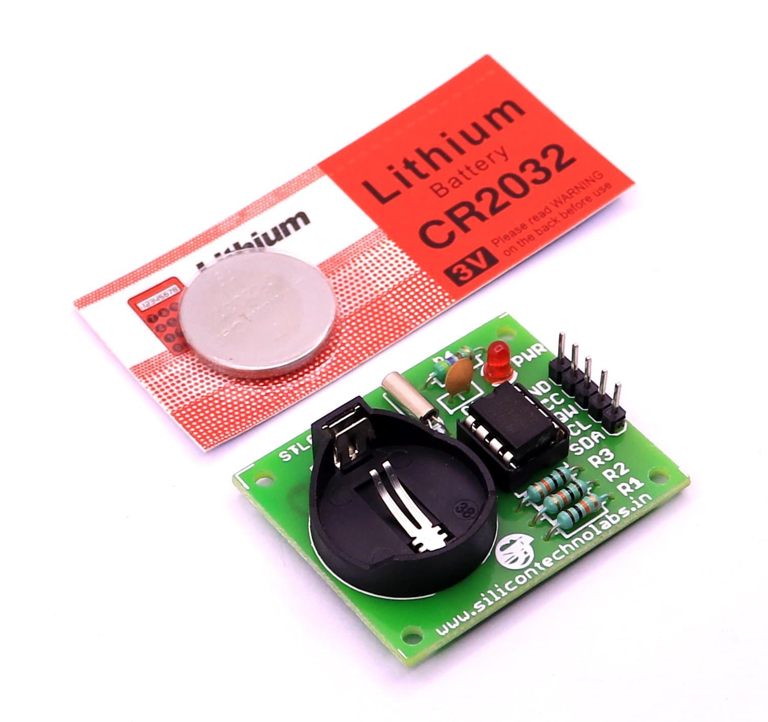 DS1307 RTC Module for 8051,Arduino,AVR,PIC,ARM7,MSP430,Raspberry pi Real time Clock