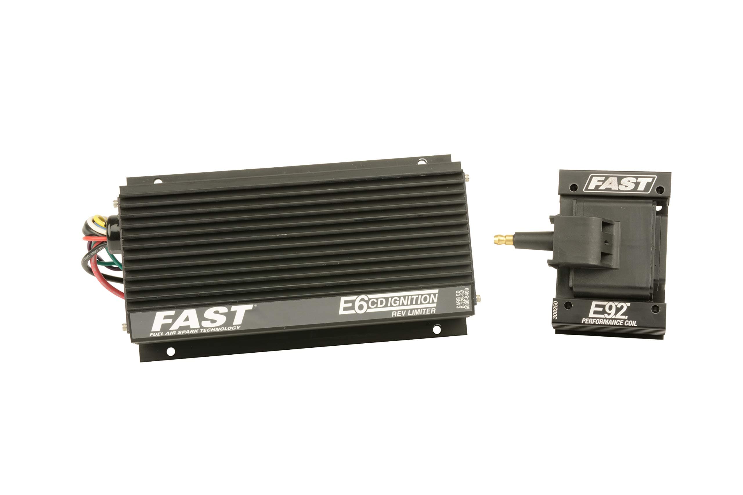 FAST 6000-6405 E6 CD Ignition w/Single Stage Rev Limiter and E92 Coil