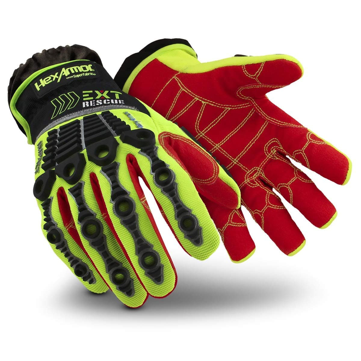 HexArmor | FireFighter Extrication-Rescue Impact Safety Gloves | EXT Rescue Series