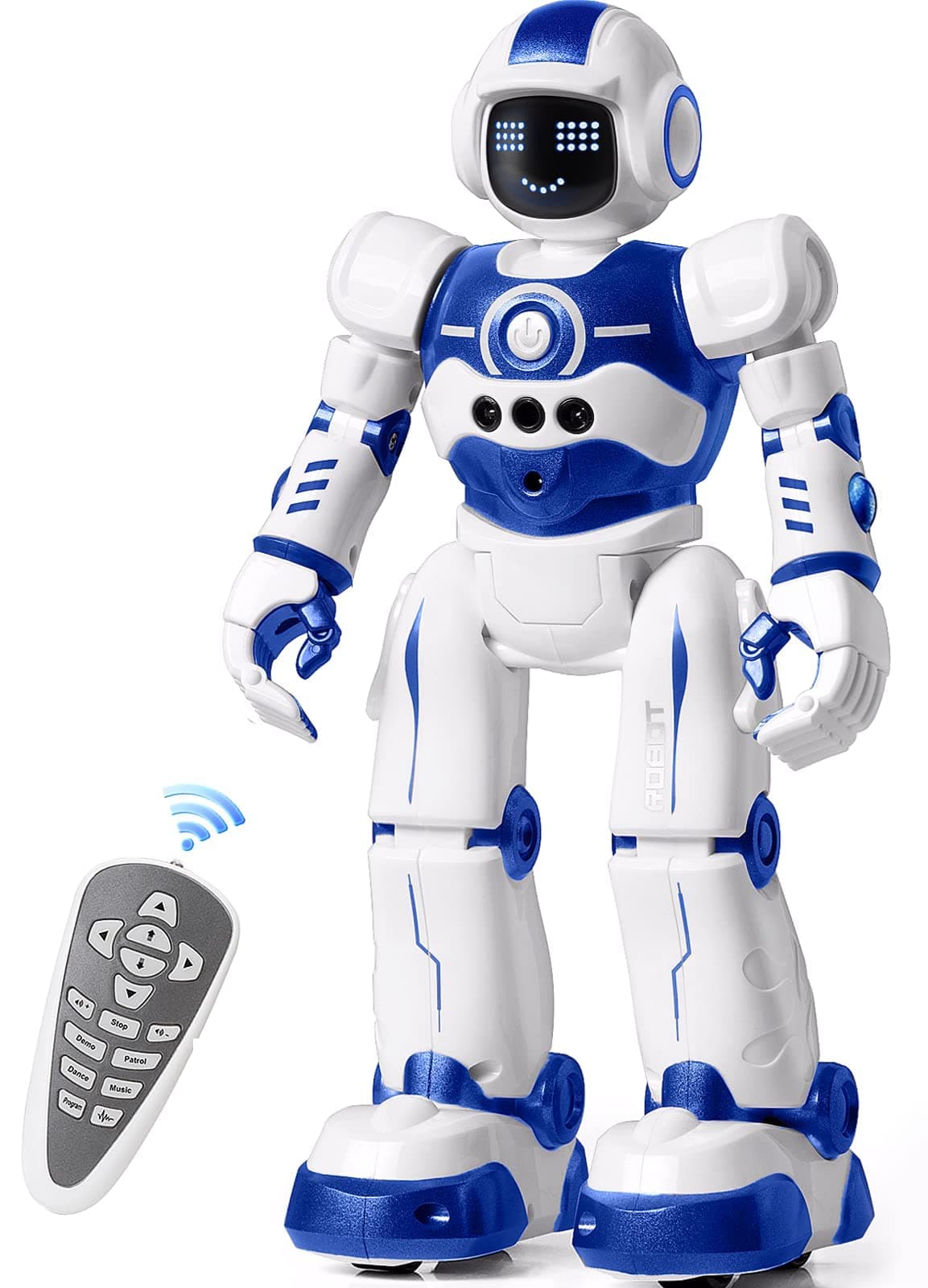 Robot Toys for Kids,Programmable Remote Control Smart Walking Dancing Robot Toy Gift with Gesture & Sensing for Age 4 5 6 7 8 9 10 Year Old Boys for Birthday Gift Present