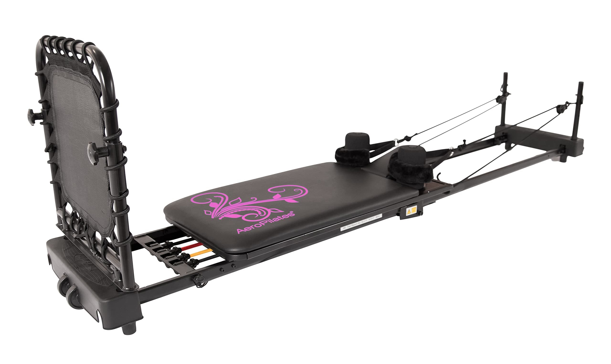 Bodi-Tek AeroPilates Pilates Reformer 435 PLUS - Black