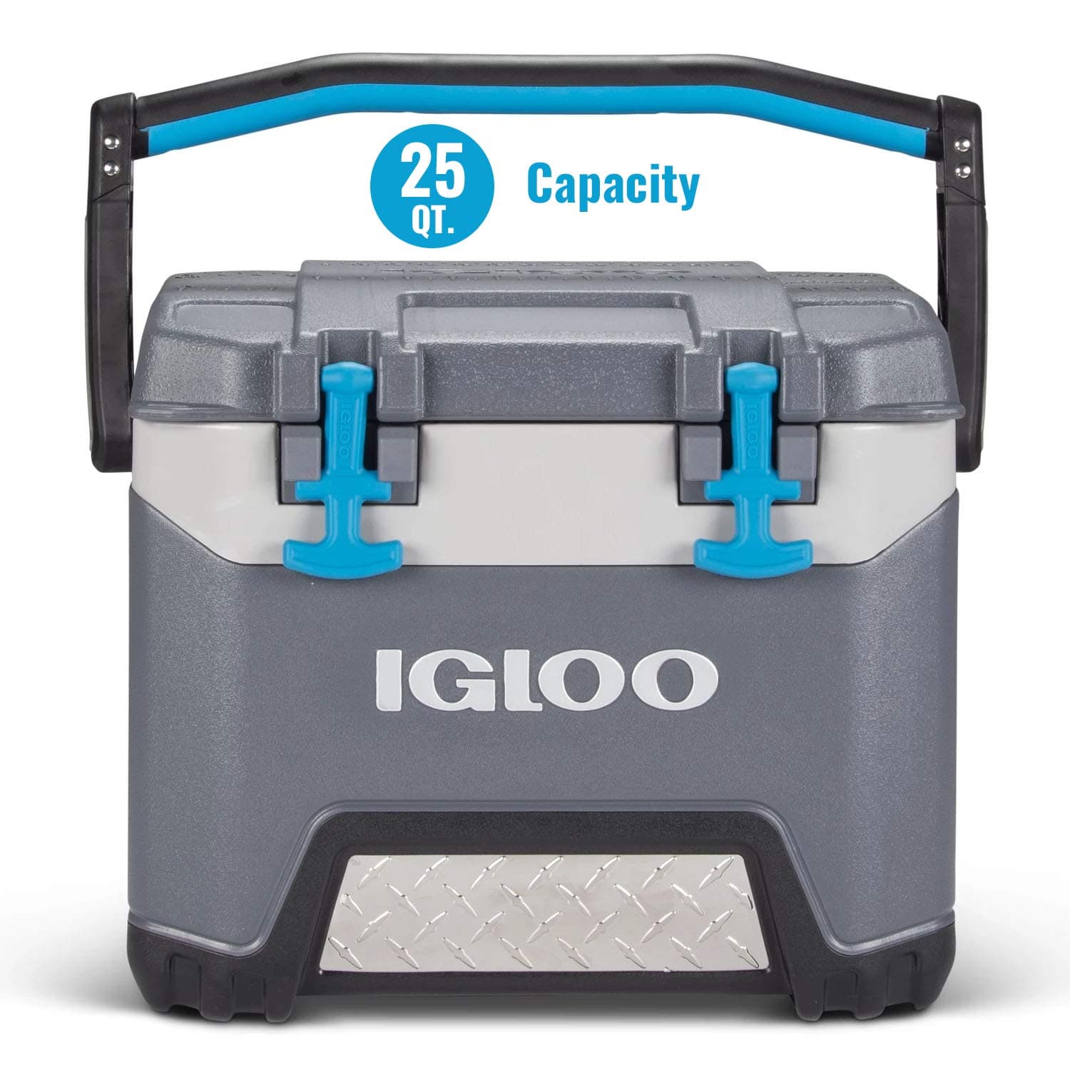 Igloo BMX 25 Quart Cooler - Carbonite Gray/Carbonite Blue