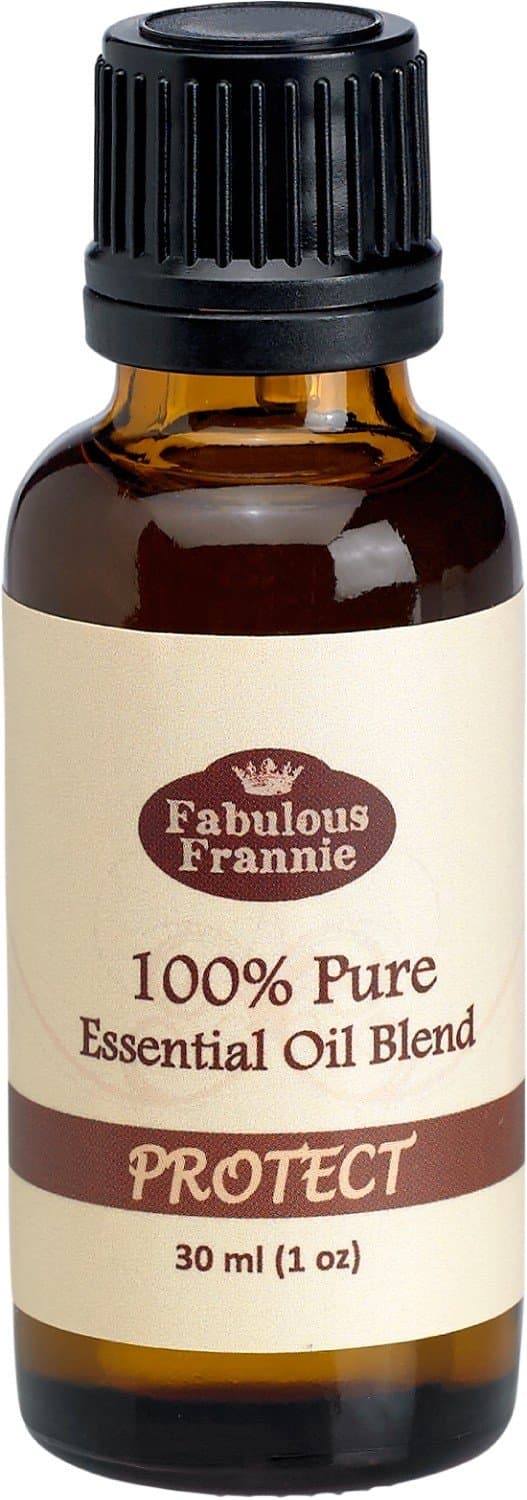 Fabulous FrannieProtect 30ml Pure Undiluted Essential Oil Blend of Clove, Lemon, Cinnamon, Eucalyptus and Rosemary Essential Oils