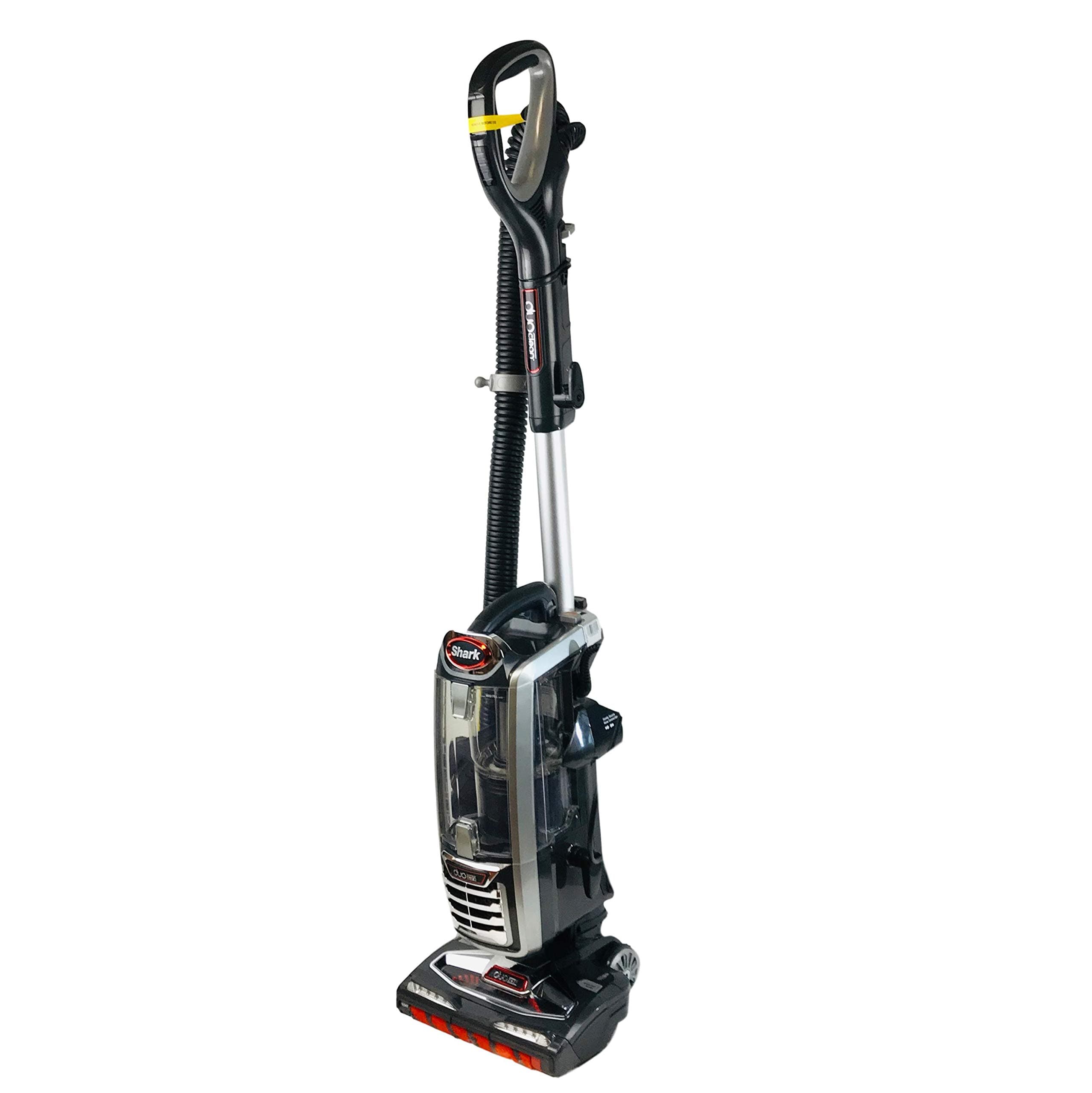 Shark Navigator UV810 DuoClean Powered Lift-Away Speed, Bagless Carpet and Hard Floor with Hand Vacuum and Anti-Allergy Seal with HEPA Filter, Grey and Red