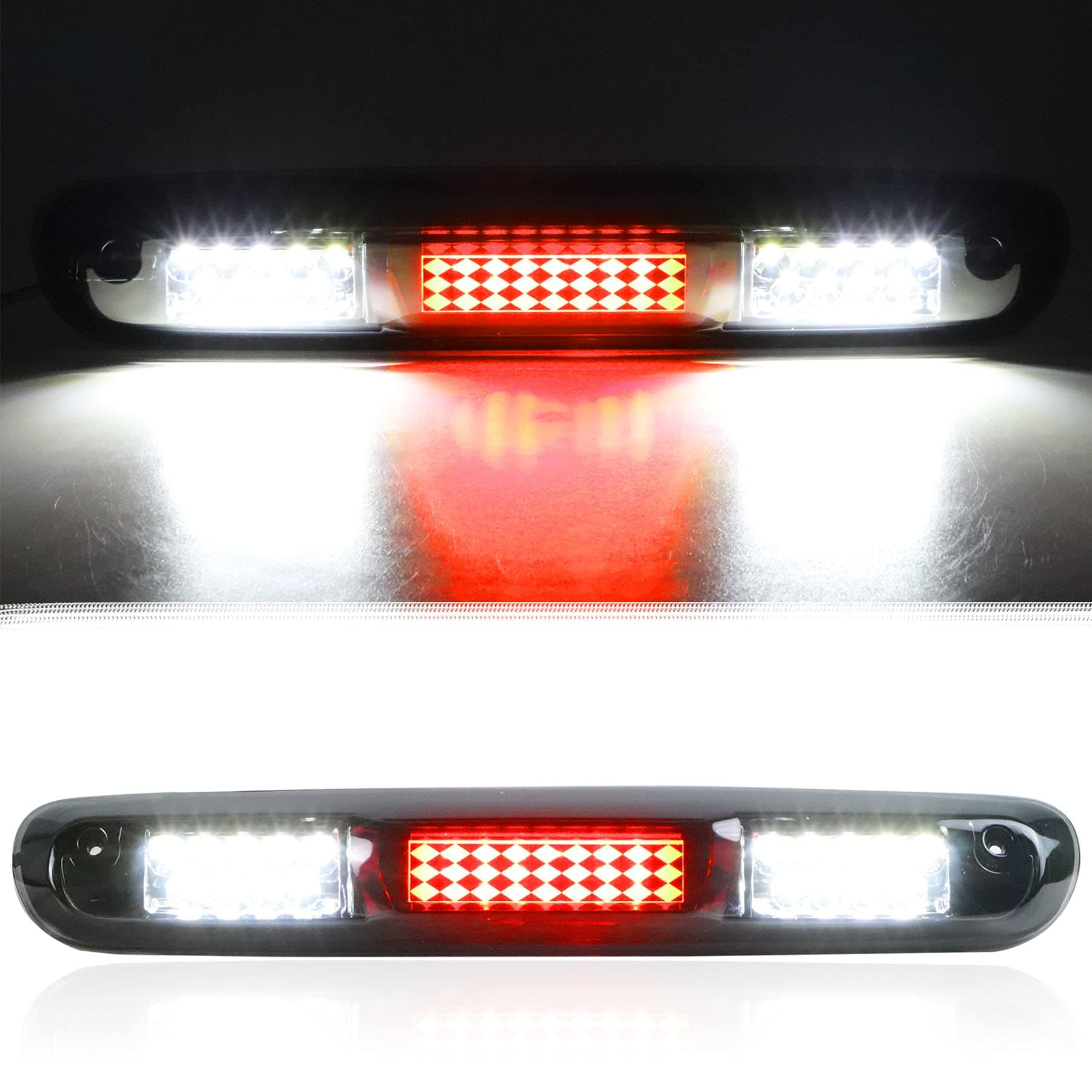 Tresound LED Third 3rd Brake Light for 2007-2013 Chevy Silverado GMC Sierra 1500 2500 3500 HD Classic, Rear Cargo Lamp High Mount Stop light