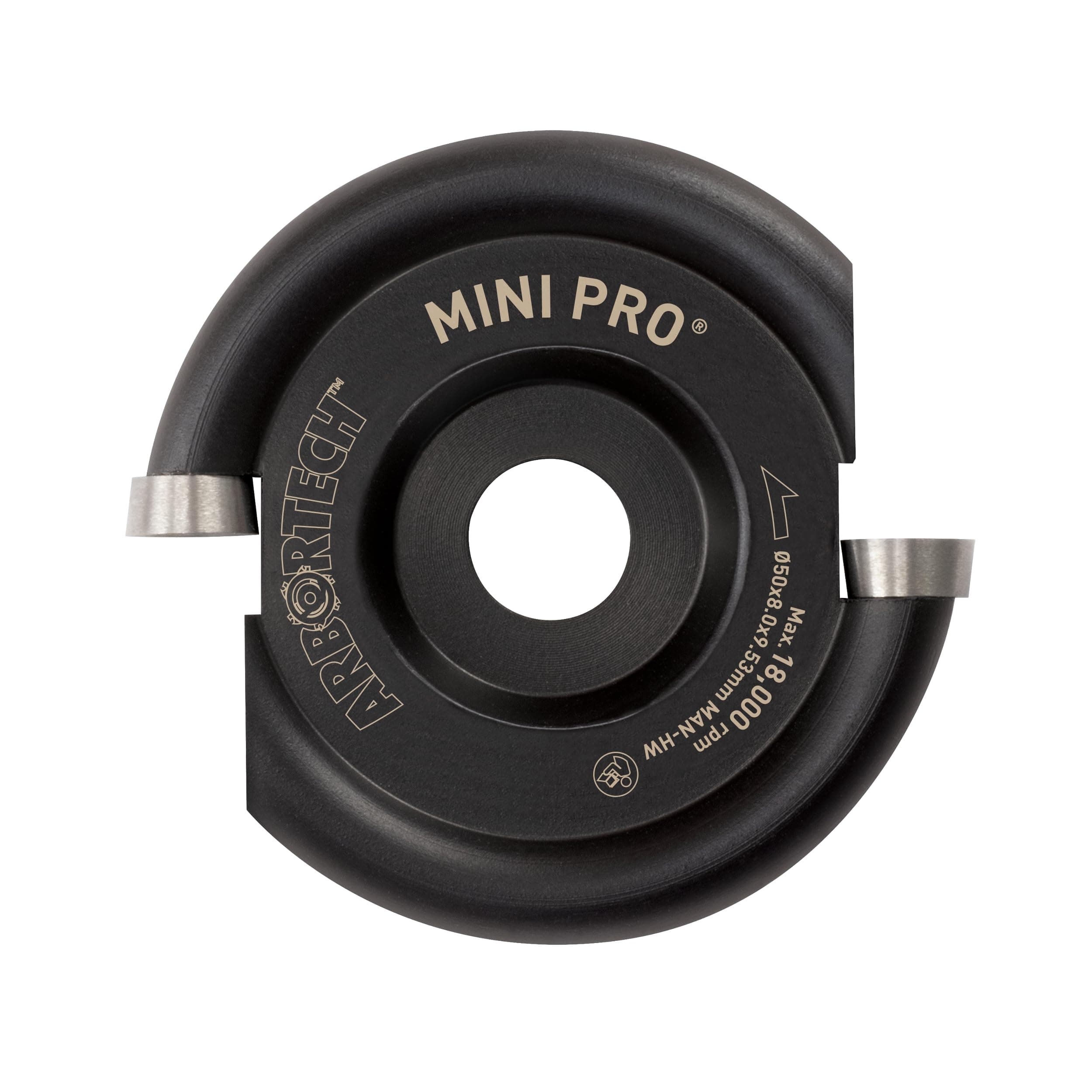 Mini Pro | Ø 50mm Carbide Wood Carving Disc for Arbortech Mini Carver | MIN.FG.630