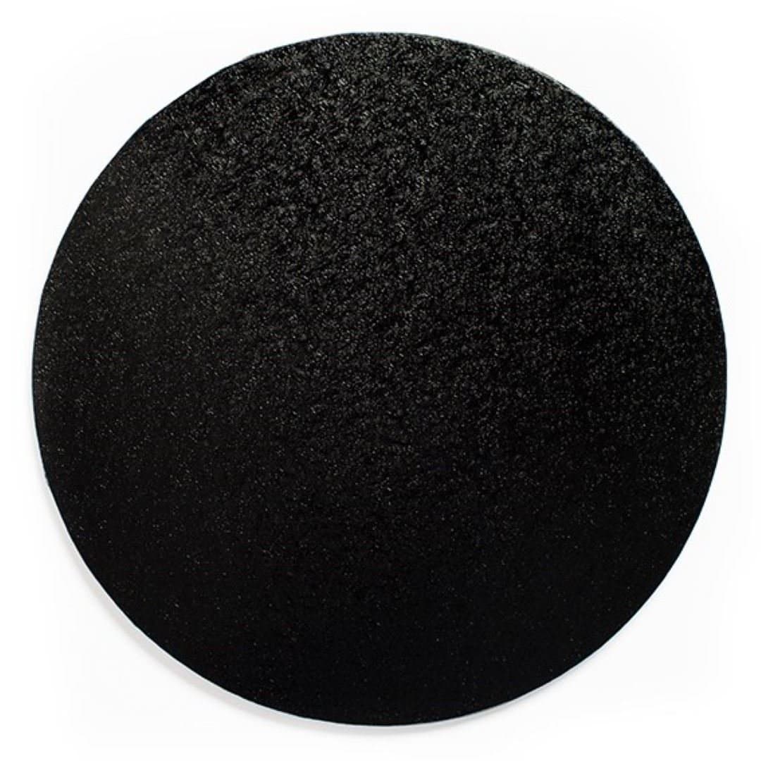 10" Round Black Cake Drum
