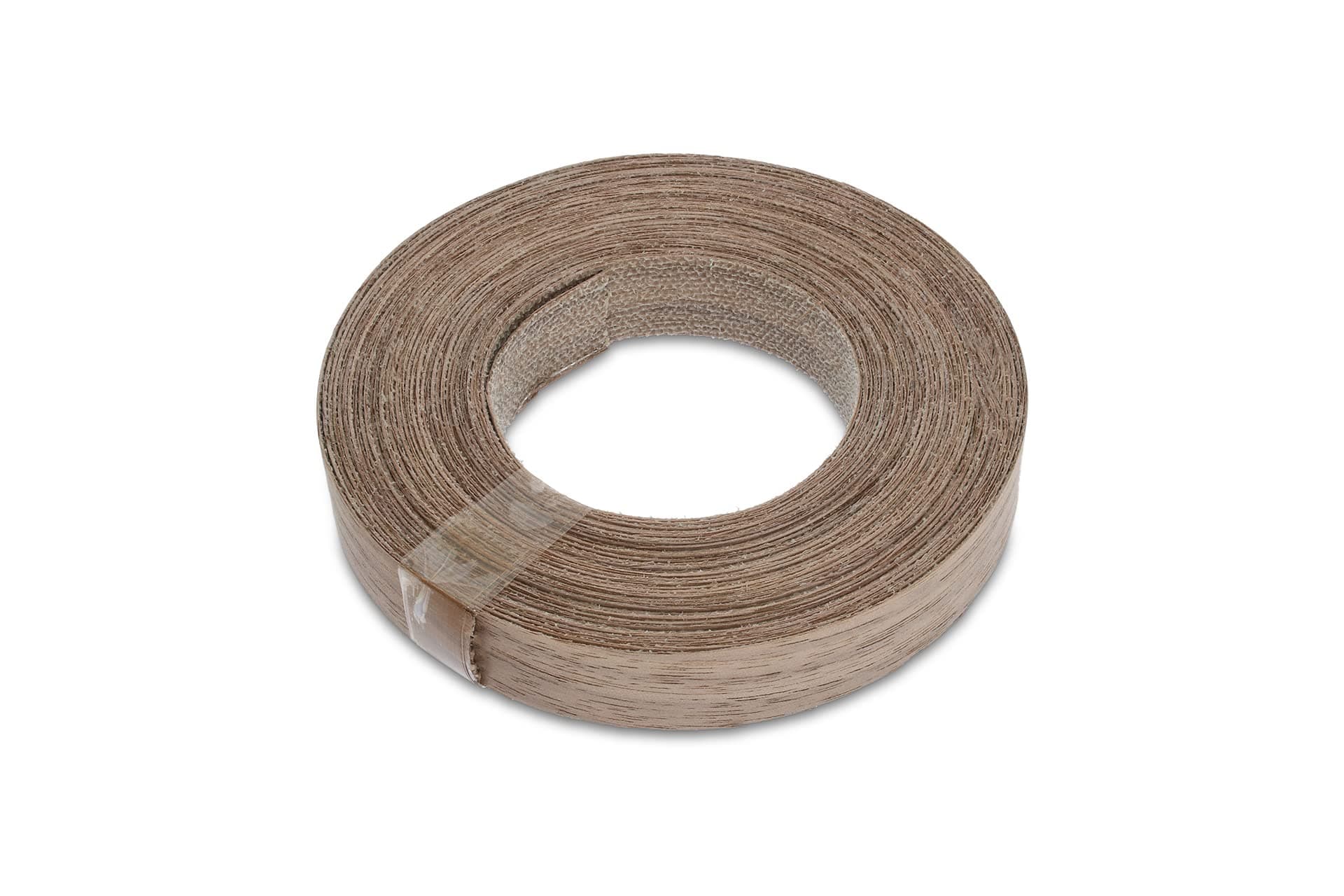 WoodPress® 15mm Real Walnut Iron-On Edging – 7.5m Roll – Pre-Glued Wood Veneer Tape for Easy DIY Application – Will Cover the Edge of a Standard MDF Panel