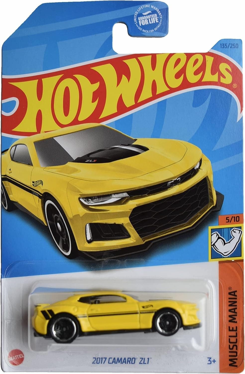 2017 Camaro ZL1, Muscle Mania 5/10 [Yellow] 135/250