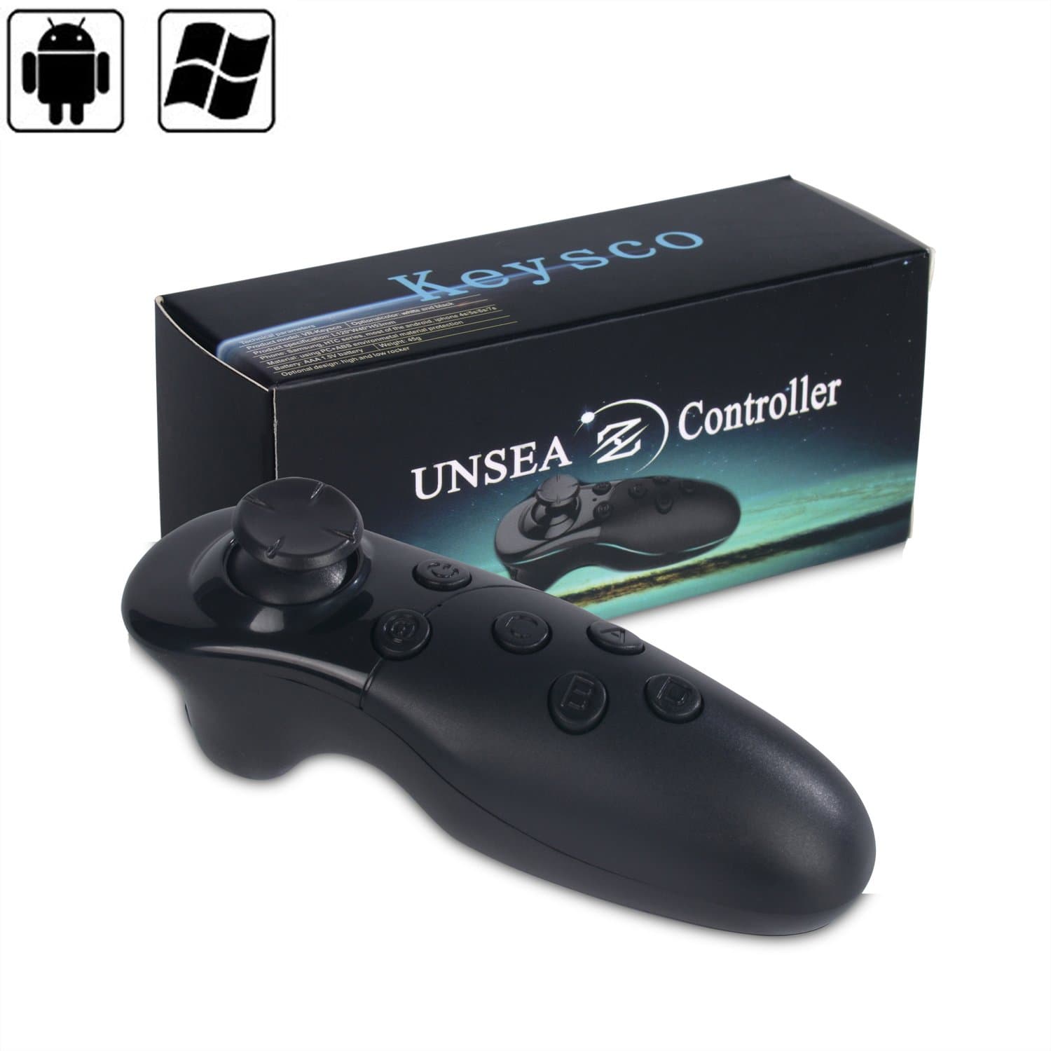 UNSEA VR Bluetooth Controller, Compatiable Various Phone Mode