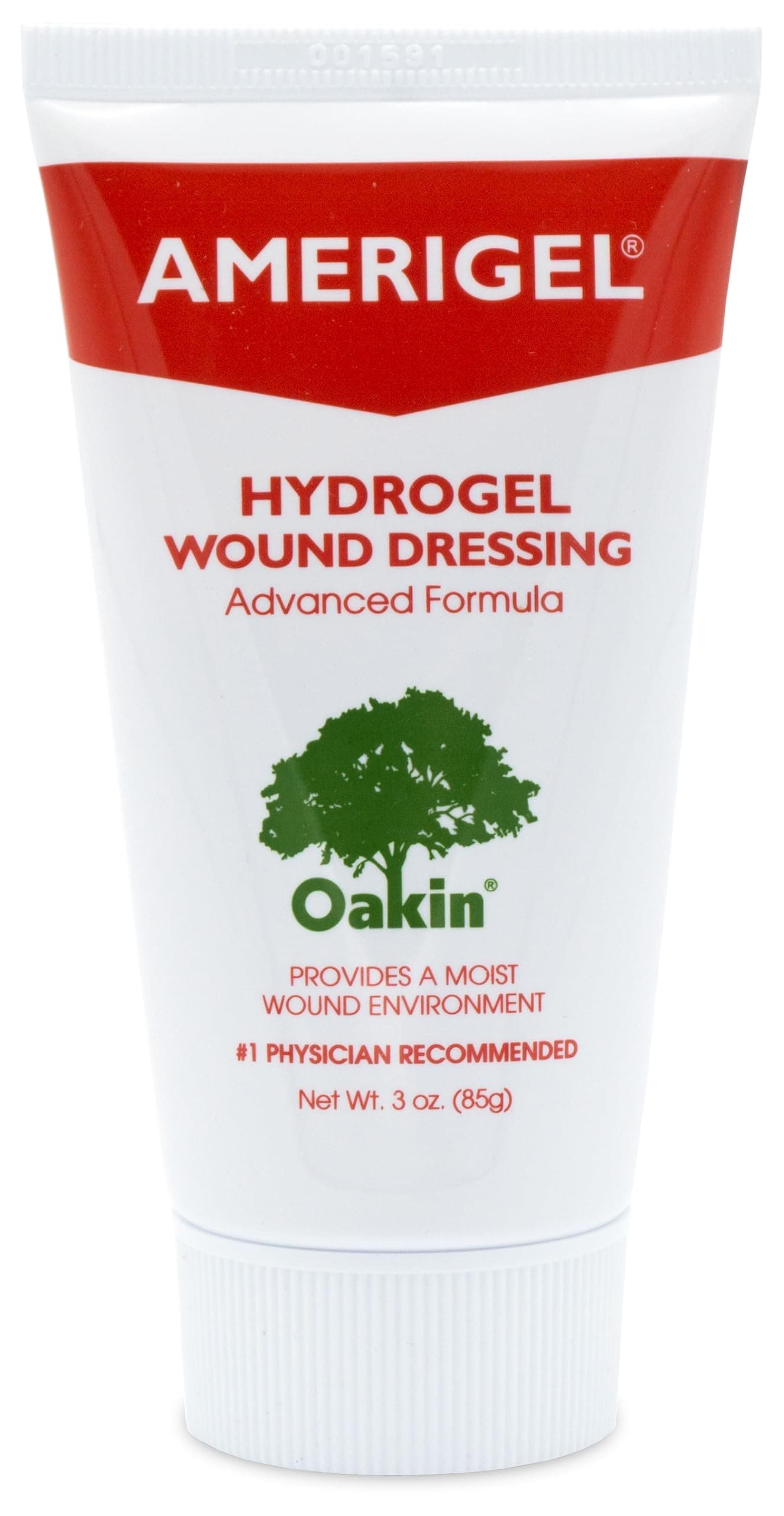 AMERIGEL Hydrogel Wound Dressing (3 oz.) - Provides Moisture-Rich Healing Environment for Dry Wounds
