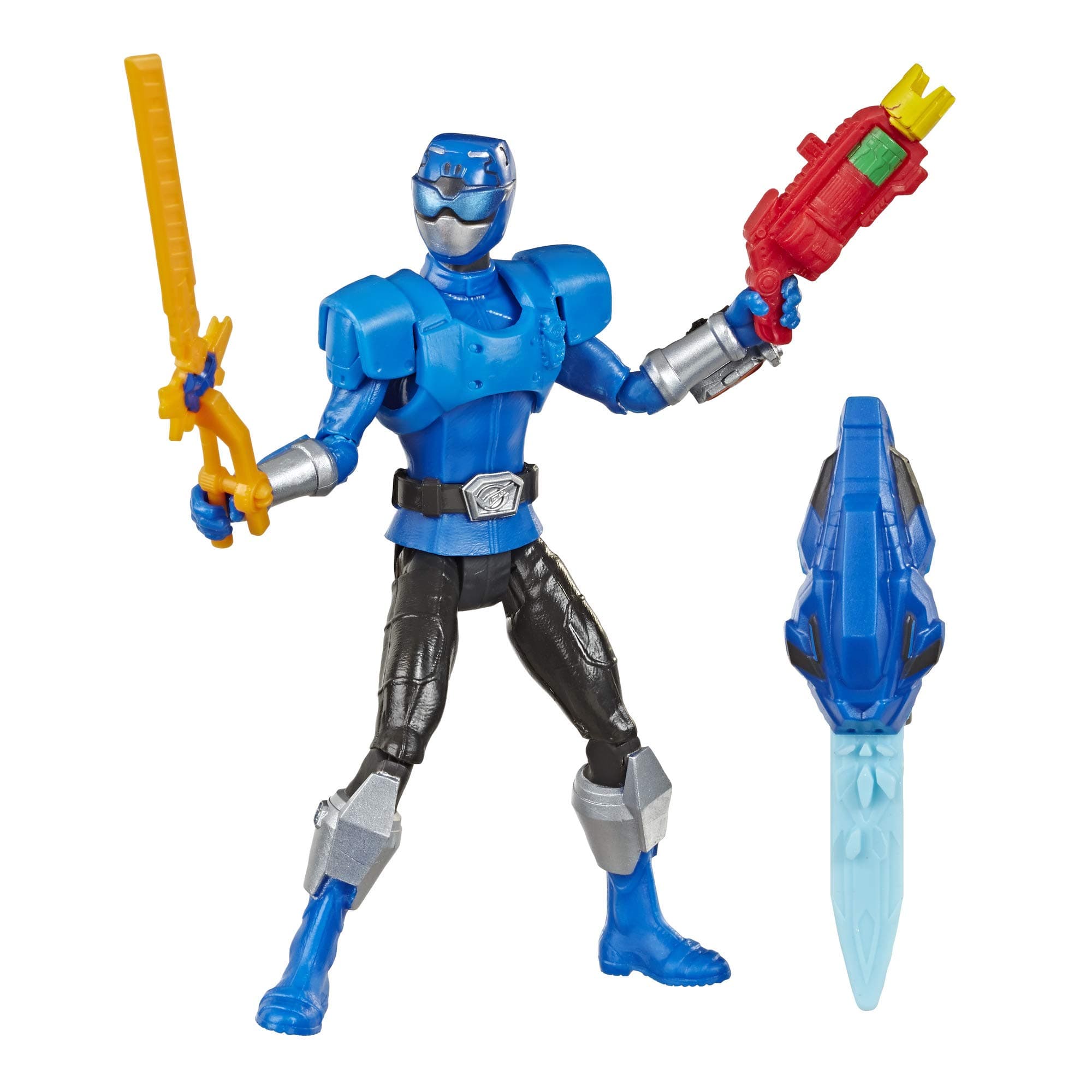 Beast Morphers Beast-X Blue Ranger 6-Inch Action Figure Toy inspired by the Power Rangers TV Programme