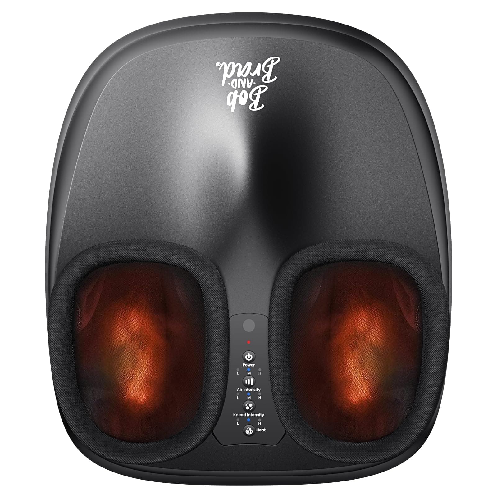 Foot Massager with Heat, Shiatsu Deep Kneading & Air Compression for Plantar Fasciitis, FSA Eletric Feet Massager Machine, Fits US Size 12, HSA Eligible