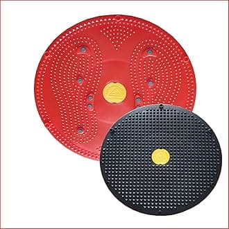 Acupressure Mat For Foot Pain Accupressure Mats Pointed Board Plate Pyramid Accupressure Pad For Foot Magnetic Energy Booster (Twister With Mat 2In1)