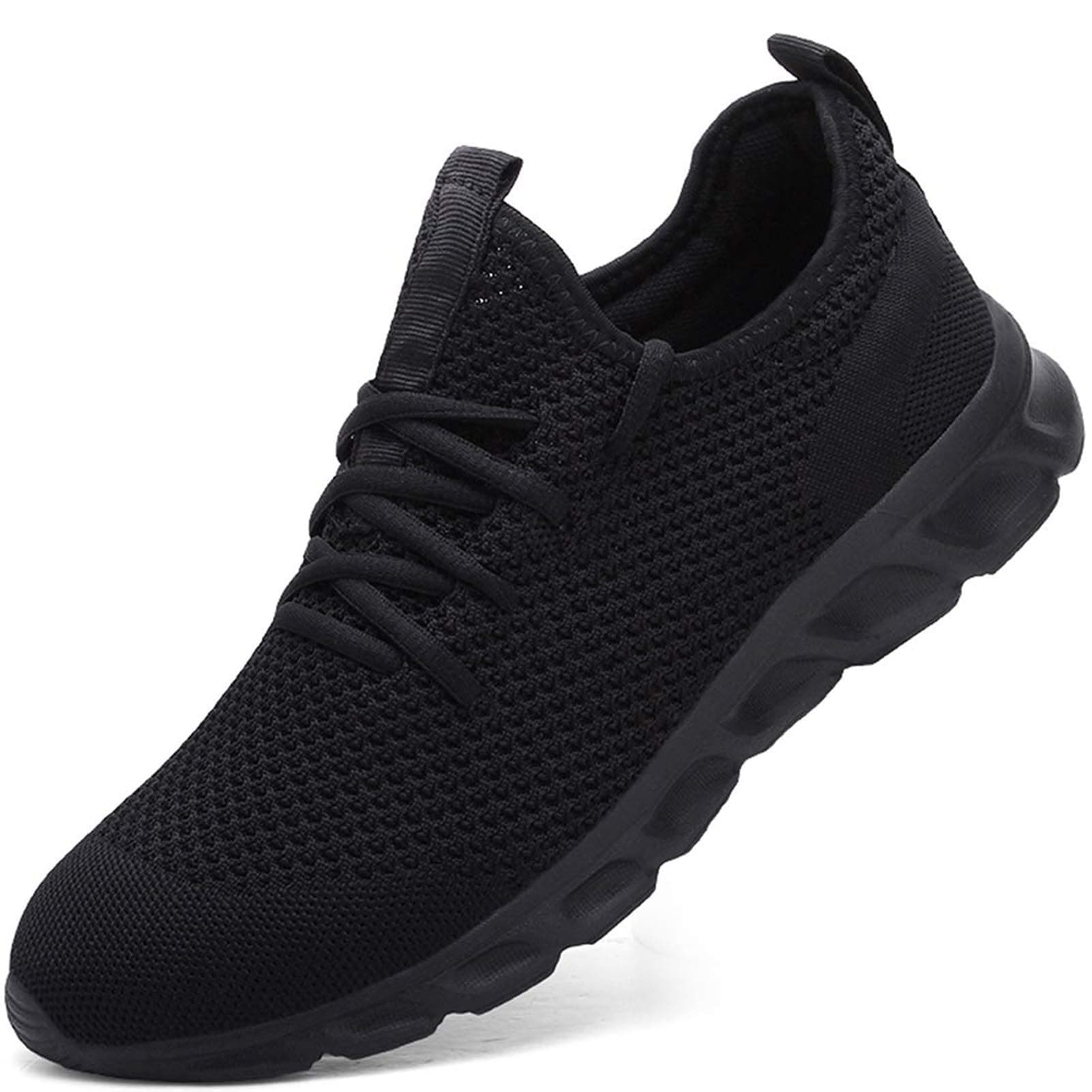 Mens Running Walking Tennis Trainers Casual Gym Athletic Fitness Sport Shoes Fashion Sneakers Ligthweight Comfortable Working Outdoor Flat Shoes for Jogging