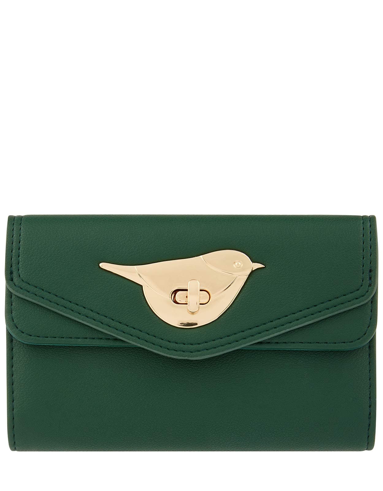 Accessorize London Women's Clutch (Green)
