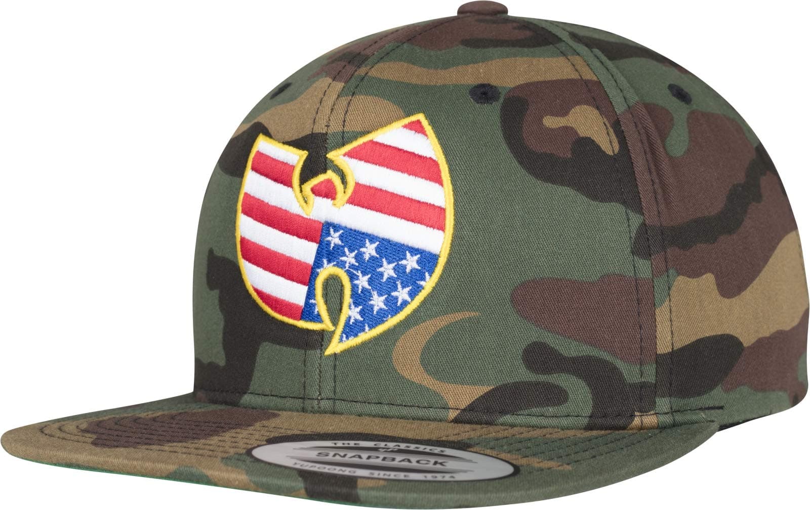 Wu Wear Unisex American Snapback Cap – Camo, One Size Camouflage WU017