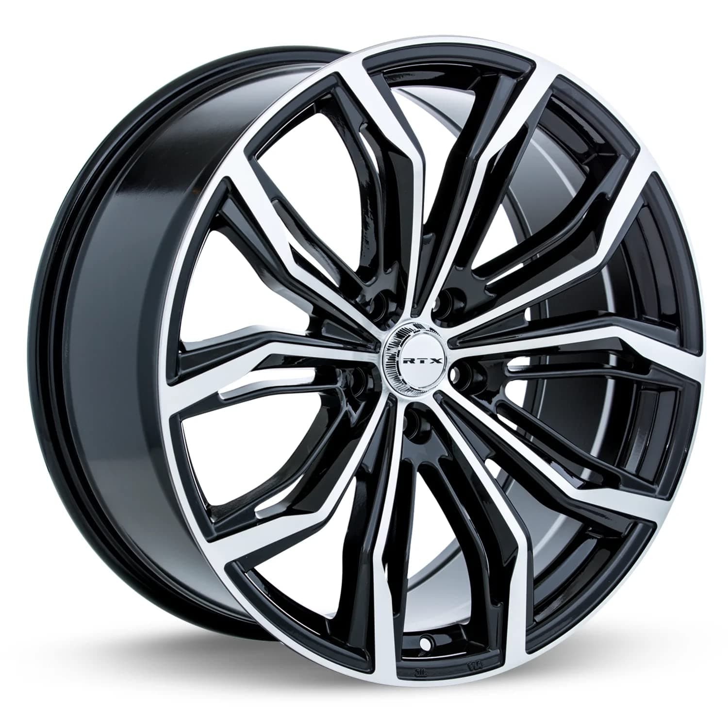 Alloy Wheel, Black Widow 17x7.5 5x114.3 ET42 CB73.1 Black Machined
