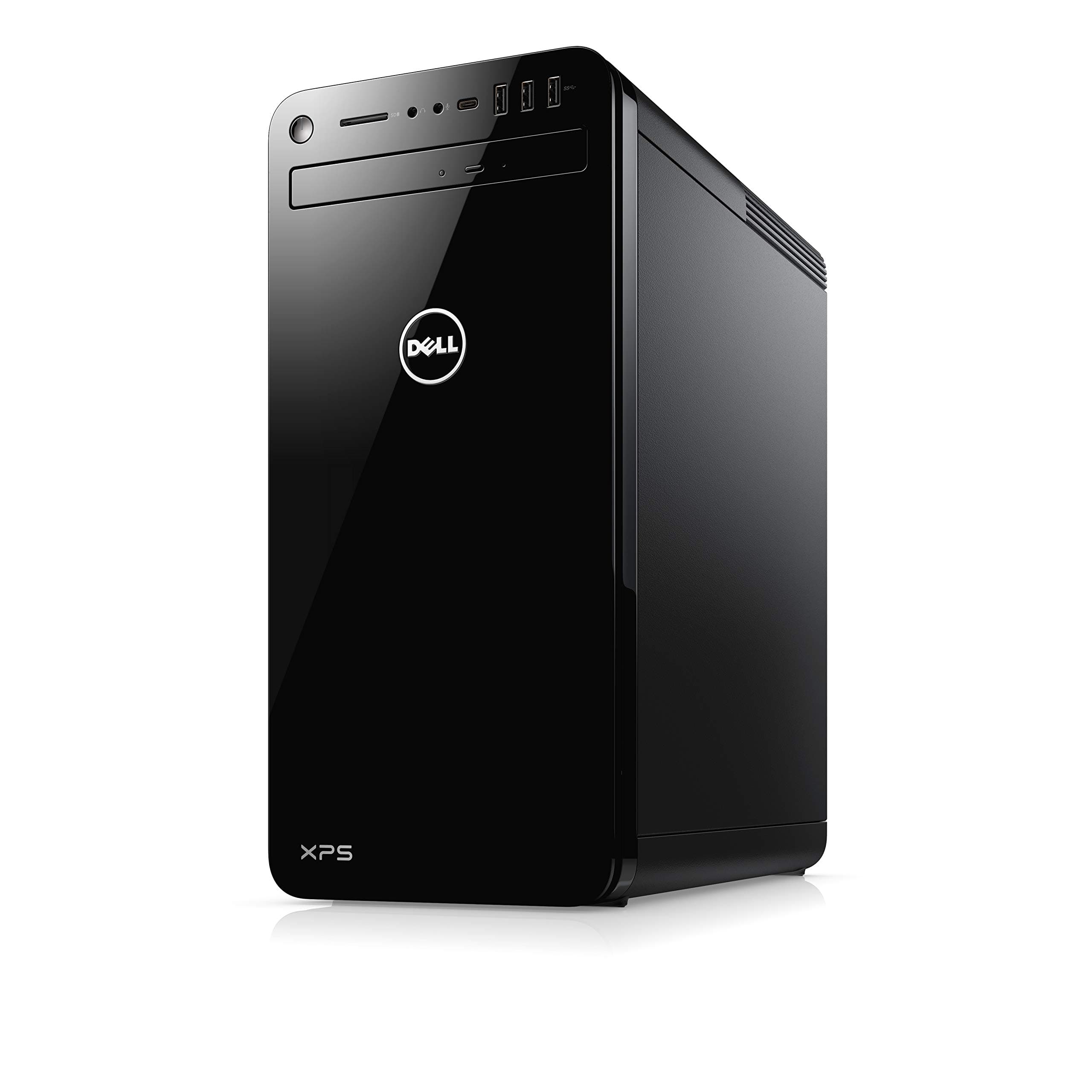 Dell XPS 8000 Gaming Desktop PC with Mouse and Keyboard (Black) - Intel Core i5-9400, 8 GB RAM, 256 GB SSD + 1 TB HDD, NVIDIA GeForce GTX 1050Ti with 4GB GDDR5, Windows 10