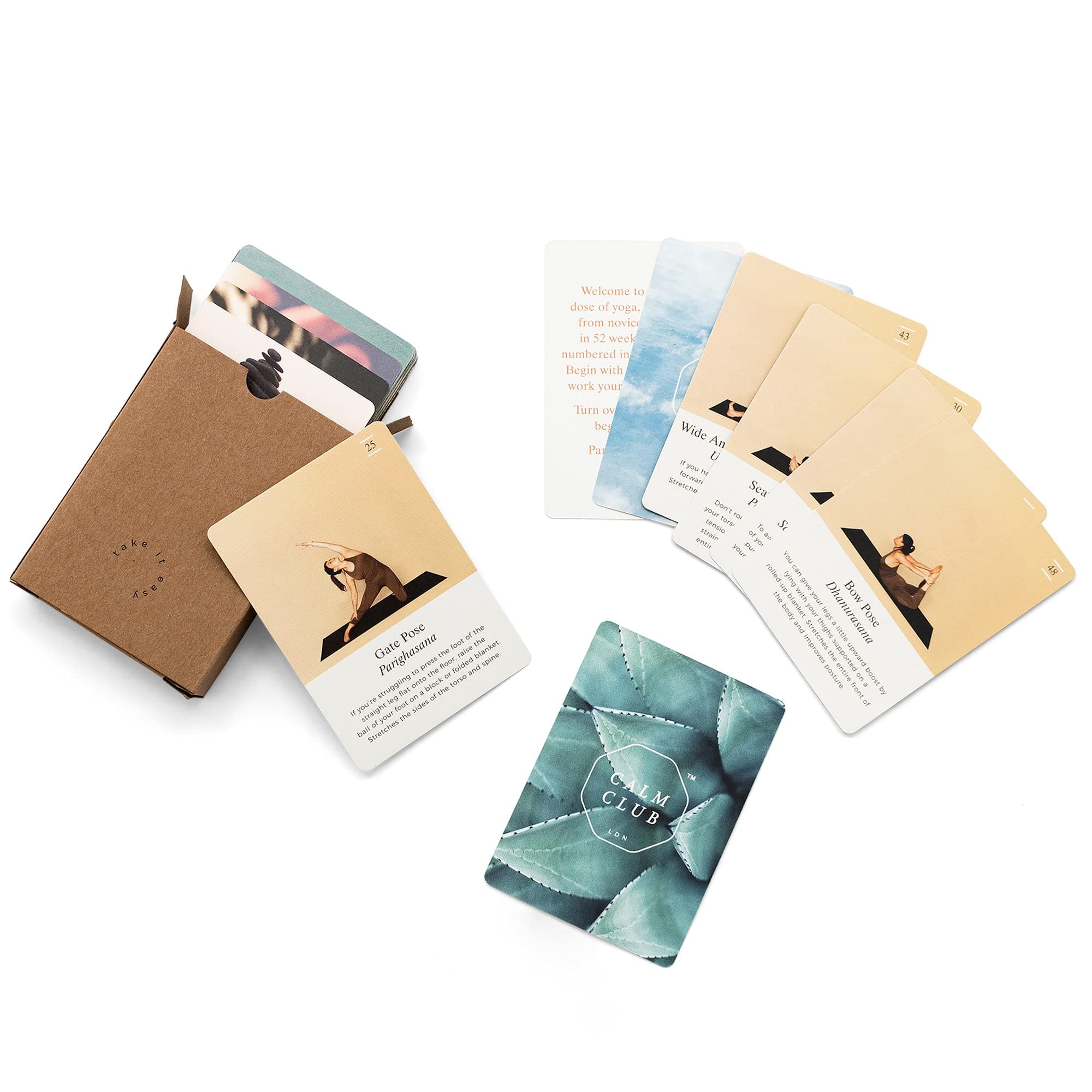 Yoga Cards | Mindfulness Gifts & Yoga Gifts | Beginners Deck of Cards | 52 Mindfulness Card Set with Poses & Meditation Activities | Self Care Gift