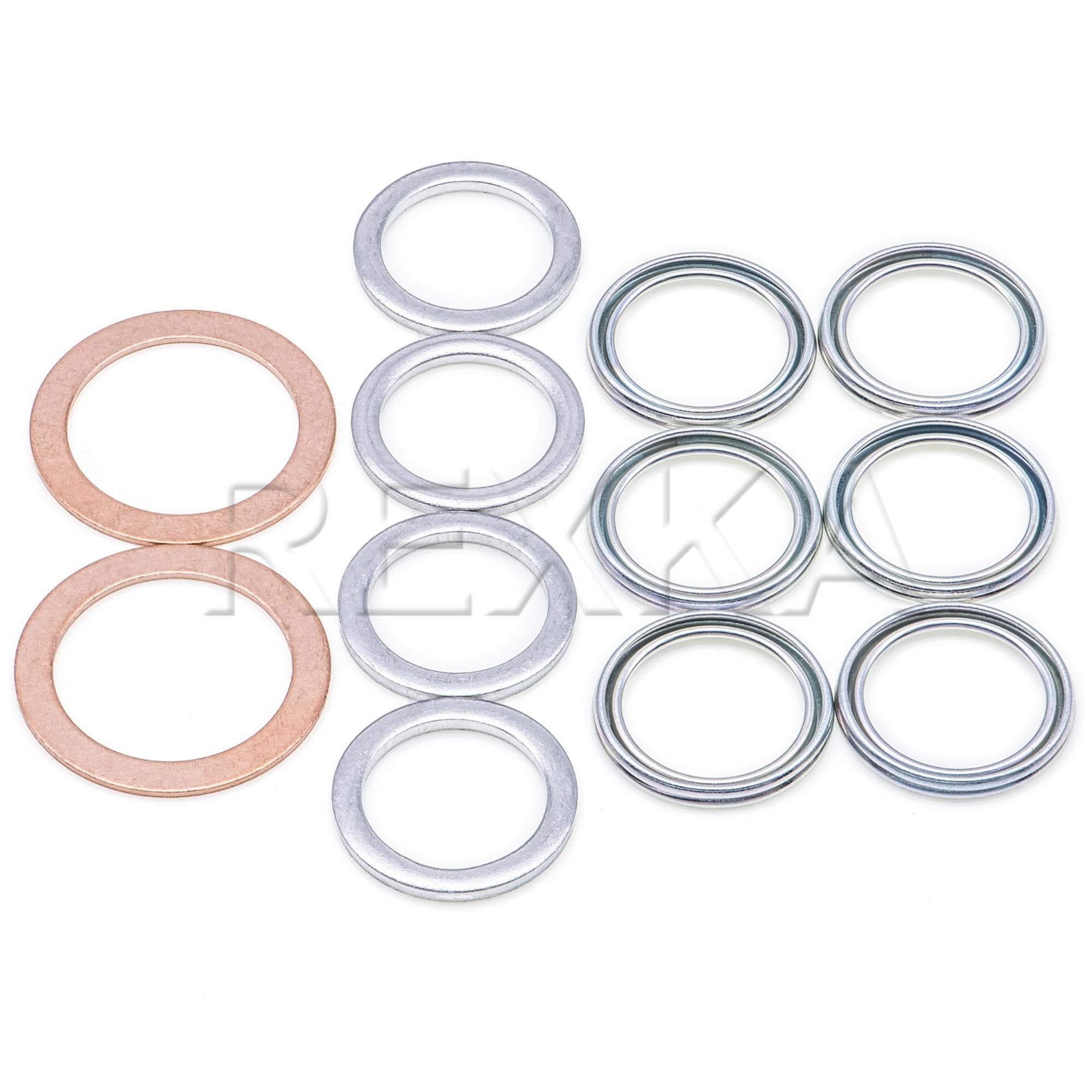 12pcs Transfer & Differential Service Gasket Kit Compatible with Toyota Lexus 4Runner Land Cruiser Tundra Tacoma FJ Cruiser Highlander RAV4 Sequoia Sienna 1215710010 9043024003 90430A0003
