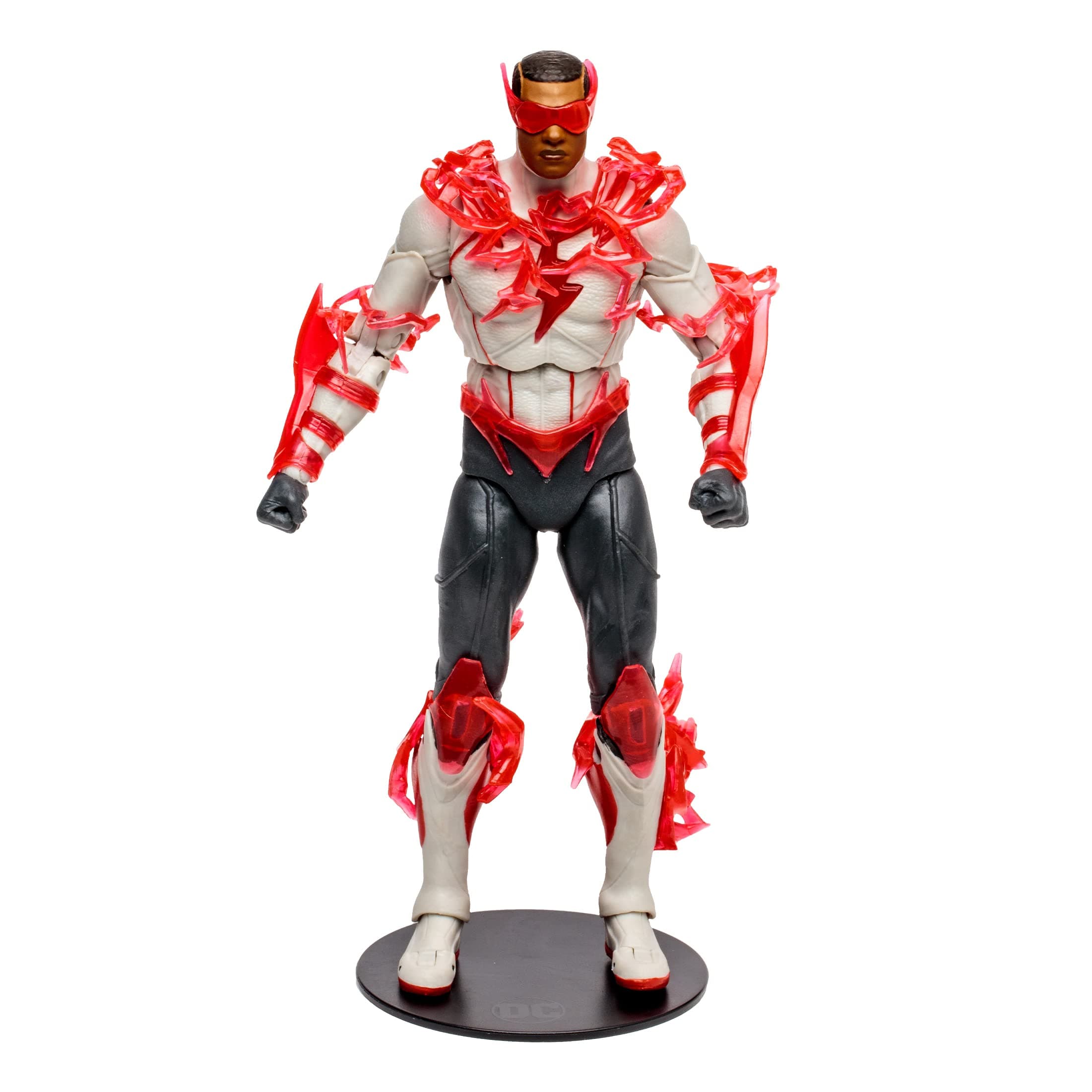 Toys, 7-Inch DC Dark Nights Death Metal: Speed Metal Kid Flash West Action Figure with 22 Moving Parts, Collectible DC Figure with Unique Collectible Character Card – Ages 12+