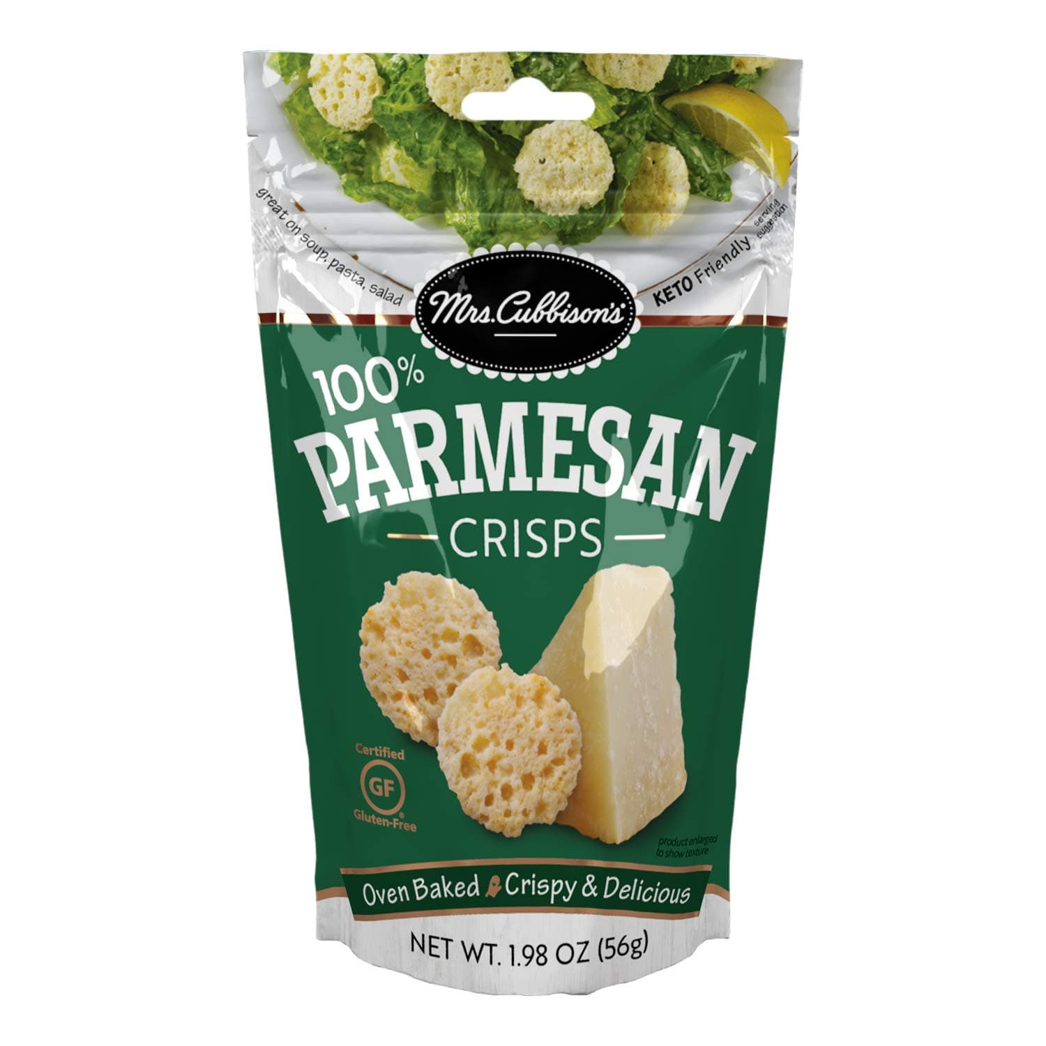 Mrs. Cubbison's Cheese Chips, Parmesan, 56 ml