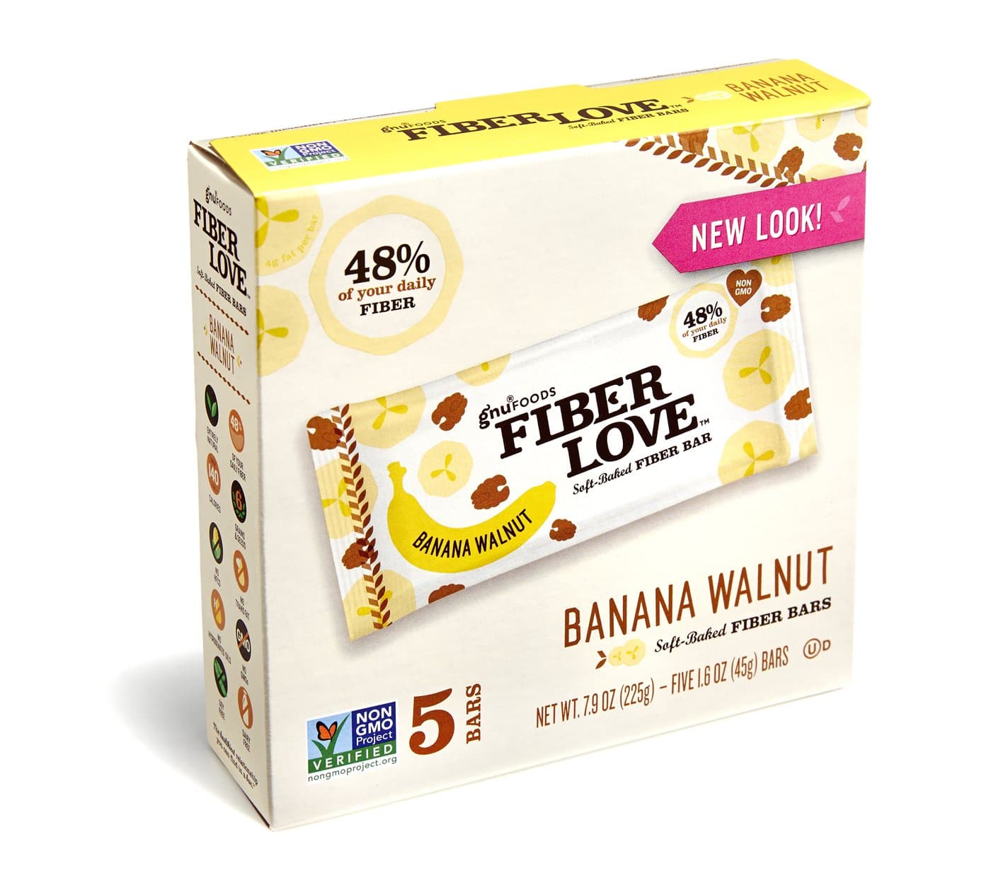 Gnu Foods - FiberLove 5-Pack (Banana Walnut)