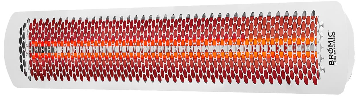 Bromic Smart-Heat Tungsten Electric 4000W Radiant Patio Heater, White, Model BH0420012