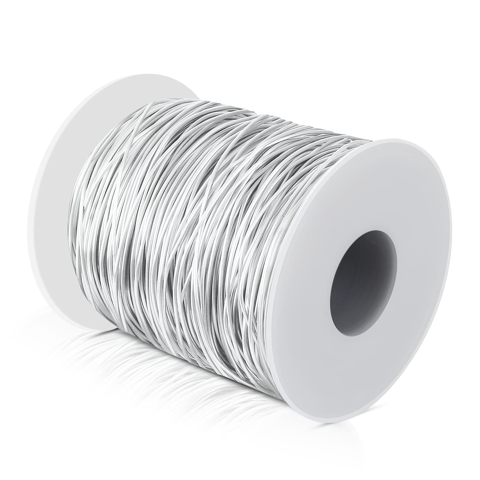 20 Gauge (0.8mm) 304 Stainless Steel Wire - 164 FT, Rust-Resistant, High Strength, for Jewelry Making, Sculpting, DIY Crafts, and Home Decor