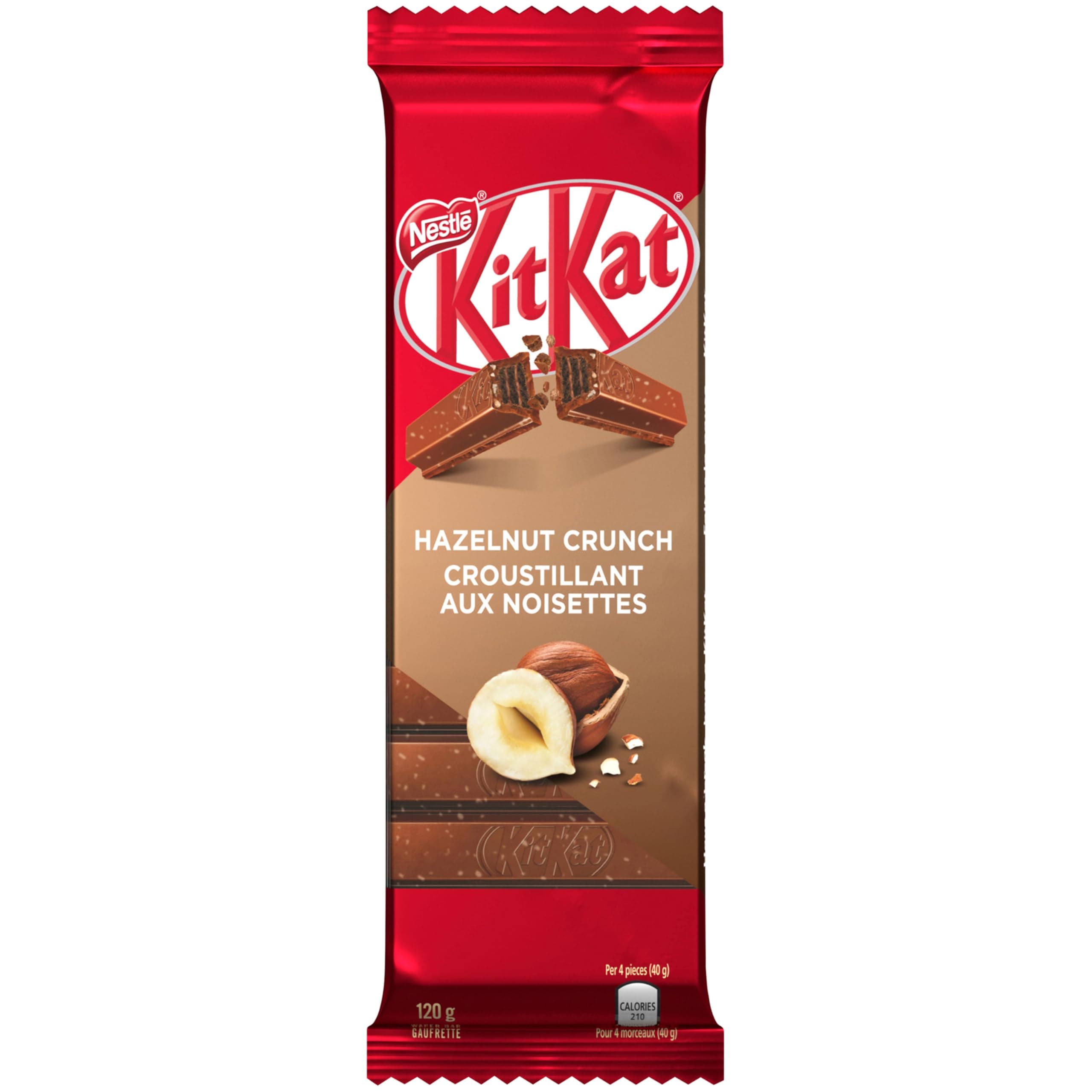 Nestle KitKat Hazelnut Crunch 120G