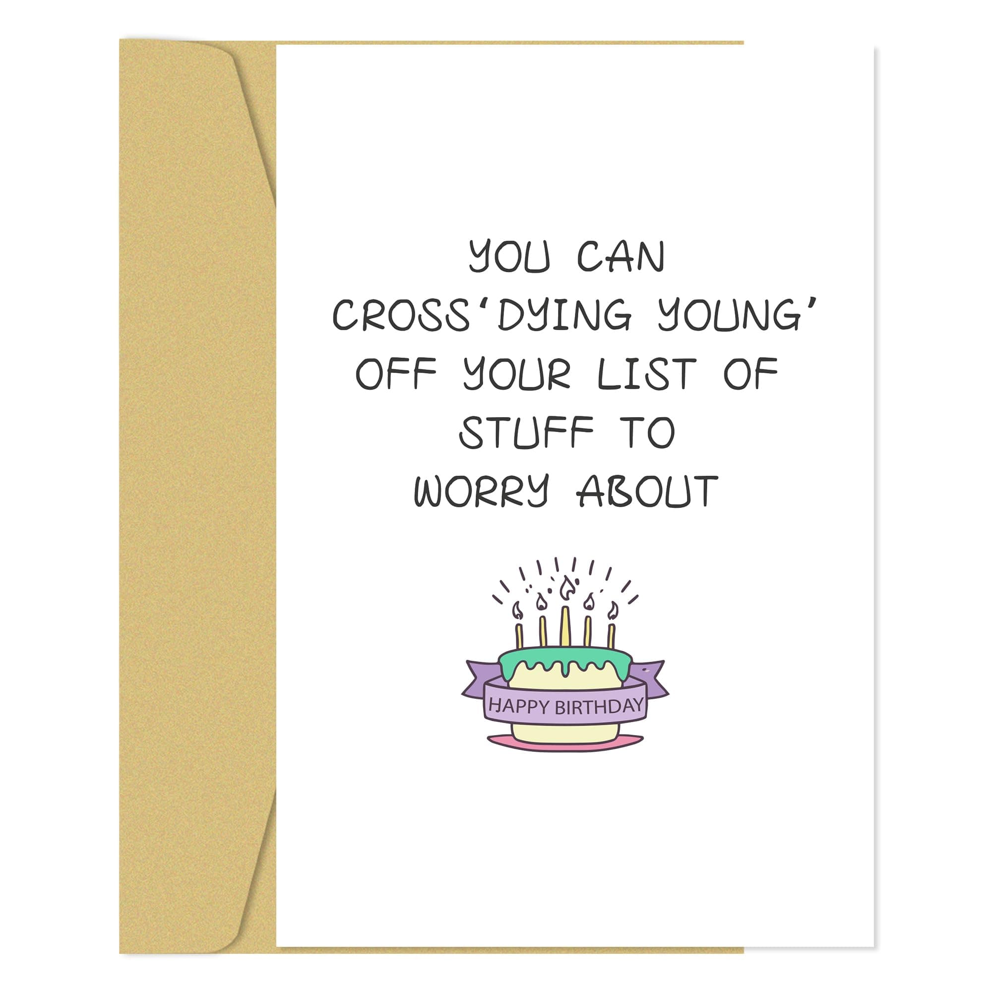 Zoytonky Funny Birthday Card for Men Women, Humorous Birthday Card for Friend...
