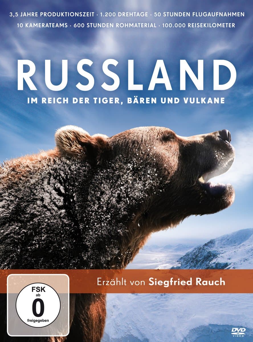 Russland (DVD)VL Reich der Tiger, Bären und Vulkane