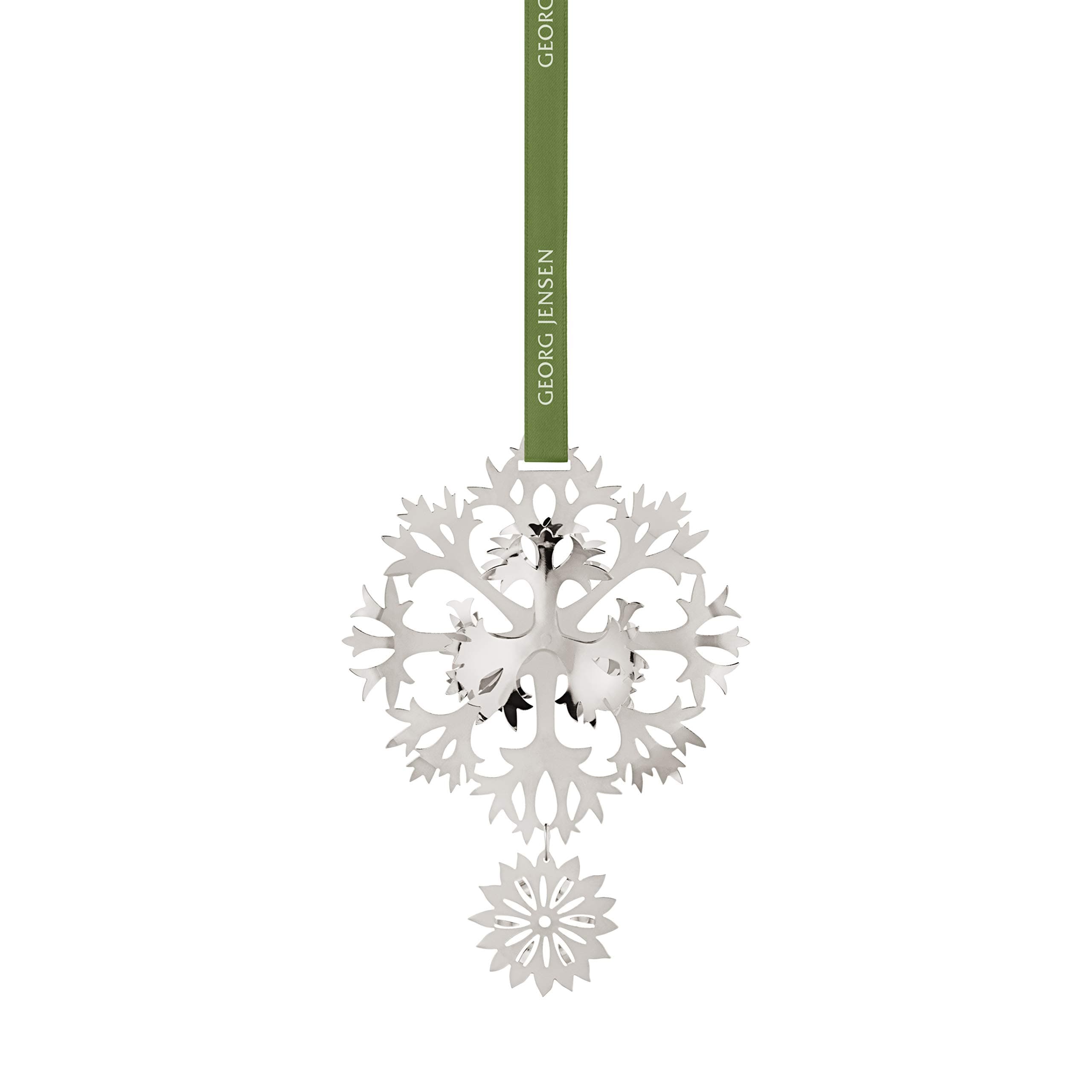 Georg Jensen 2020 Annual Palladium Mobile Ice Flower Ornament