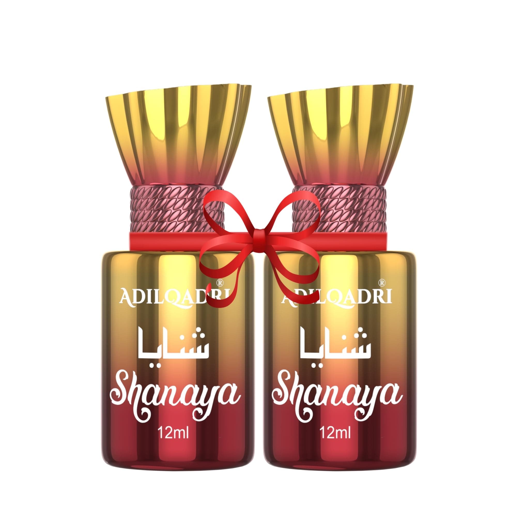 Shanaya Attar Combo | Arabic & French Blend Scent | Long Lasting Non-Alcohol Roll-On Attar For Men & Women | Pack of 2-12ML Each