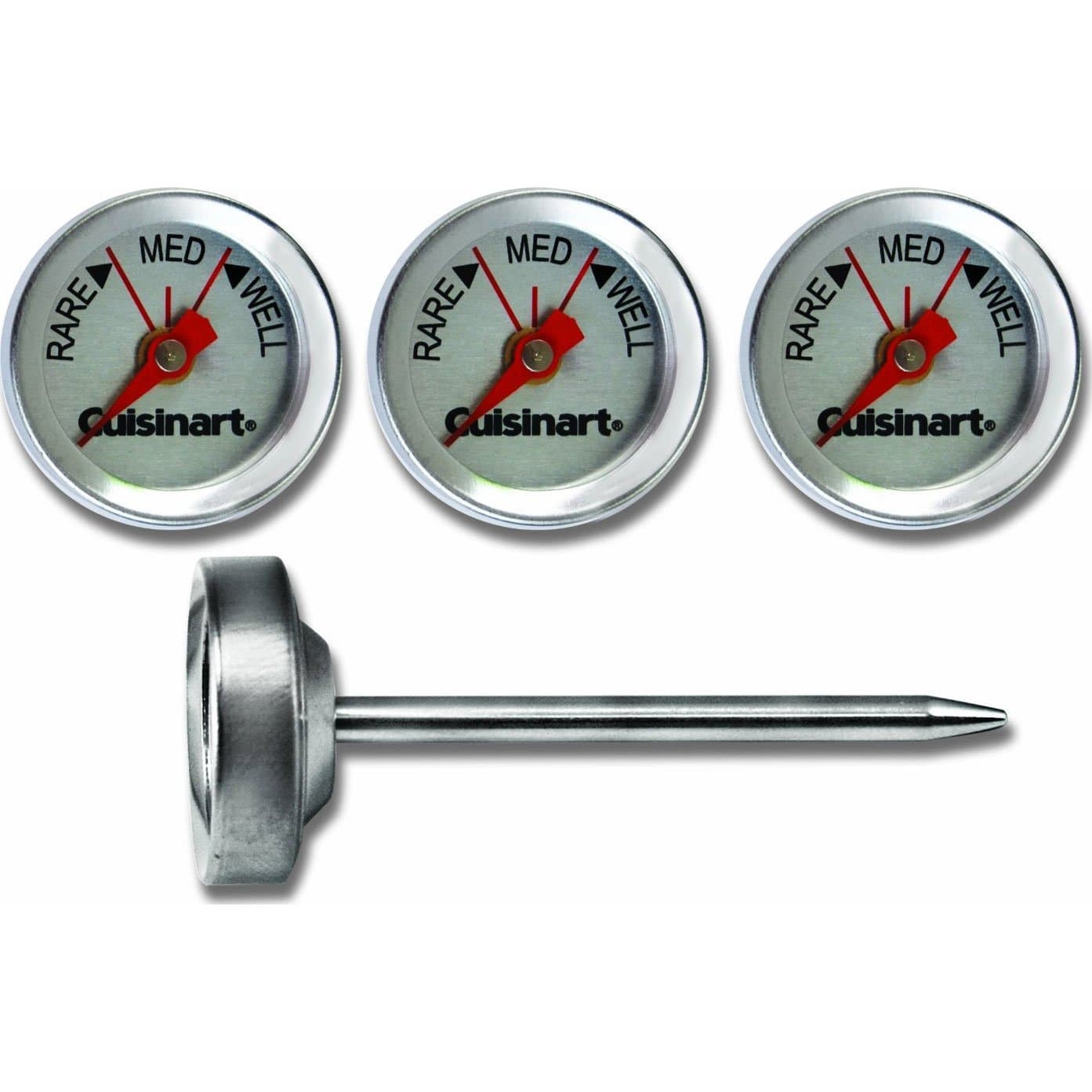CSG-603 Outdoor Grilling Steak Thermometers (Set of 4) , Stainless Steel