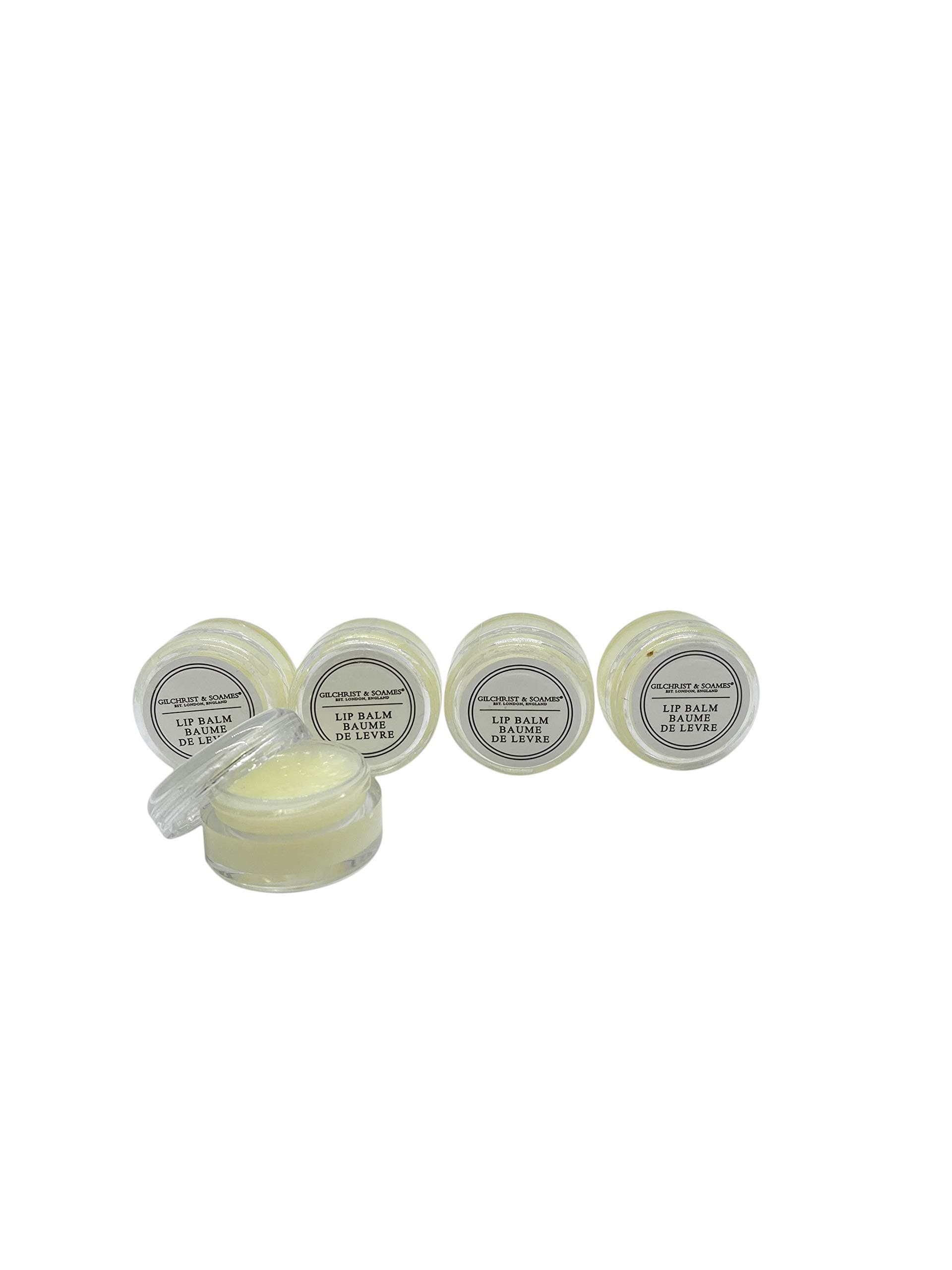 Gilchrist & Soames London Collection Lip Balm Pot – set of 5 lip balm pots