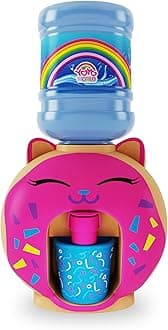 – Tiny Water Dispenser Machine for Dollhouse Furniture, Juice, Beverage | Miniature Desktop Water Dispenser, Best Gift for Boys and Girls (Doughnut)