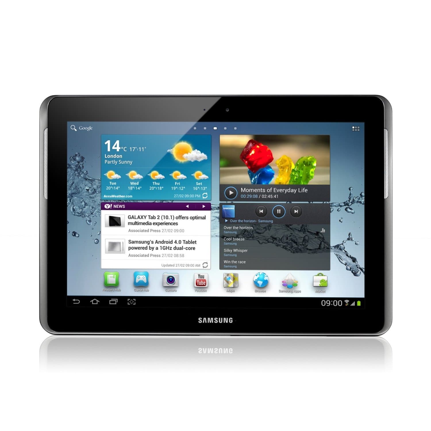 Samsung Galaxy Tab 2 10.1 inch Tablet - Silver (16GB, WiFi, Andriod 4.0)
