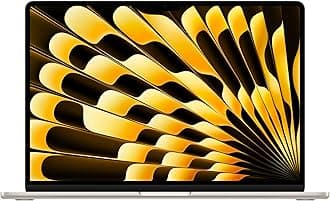 2024 Apple MacBook Air with Apple M3 Chip (15-inch, 8GB RAM, 512GB SSD Storage) (QWERTY English) Starlight (Renewed Premium)