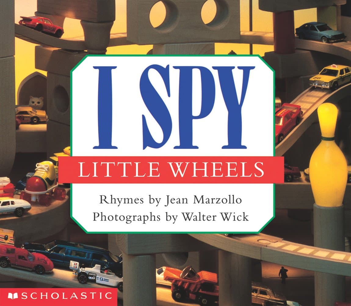 I Spy Little Wheels: A Book of Picture Riddles Board book – October 1, 1998