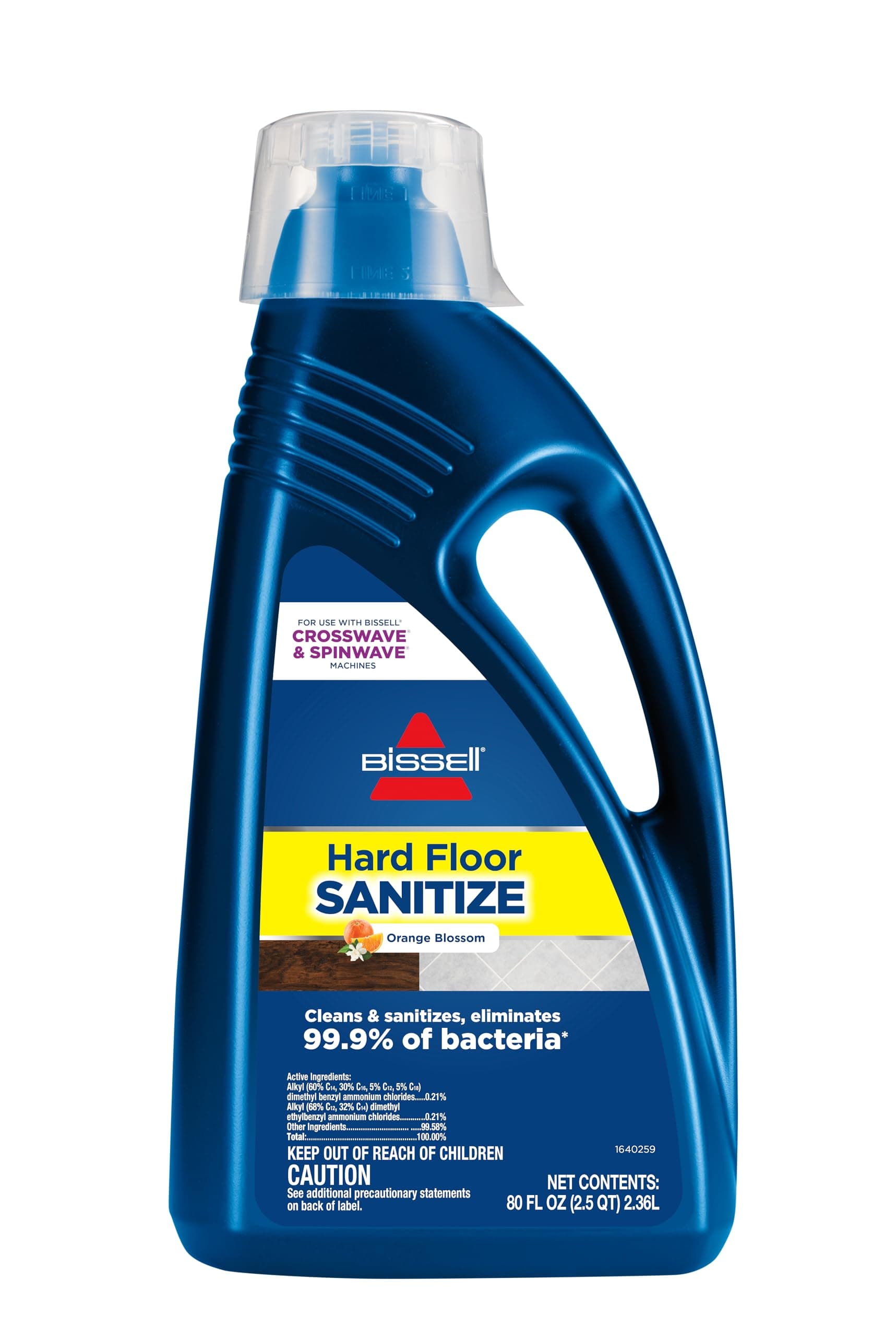 Hard Floor Sanitize Formula, 80 oz, 80 Fl Oz (Pack of 1), 2504L