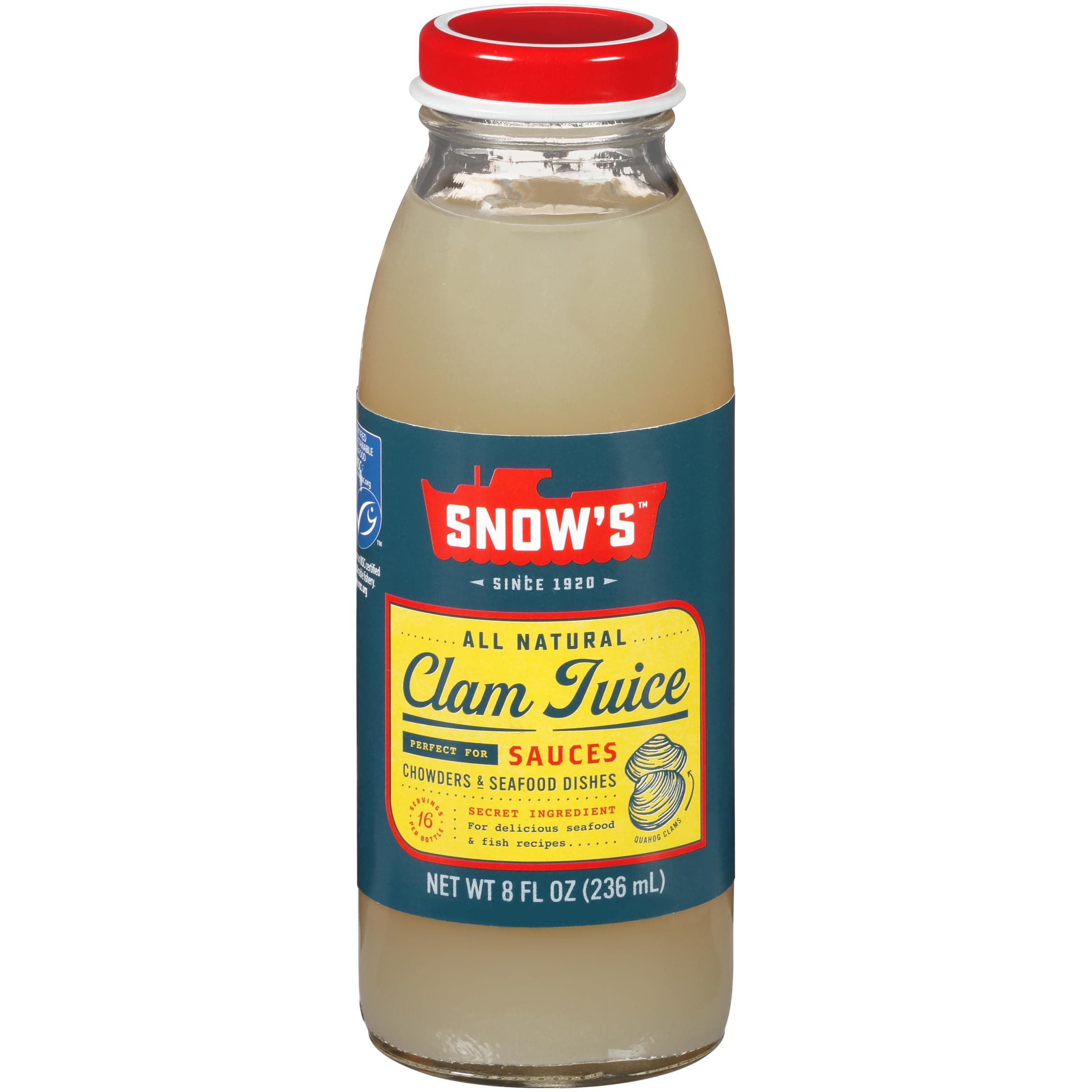 Snow's Bumble Bee Clam Juice, 8 oz